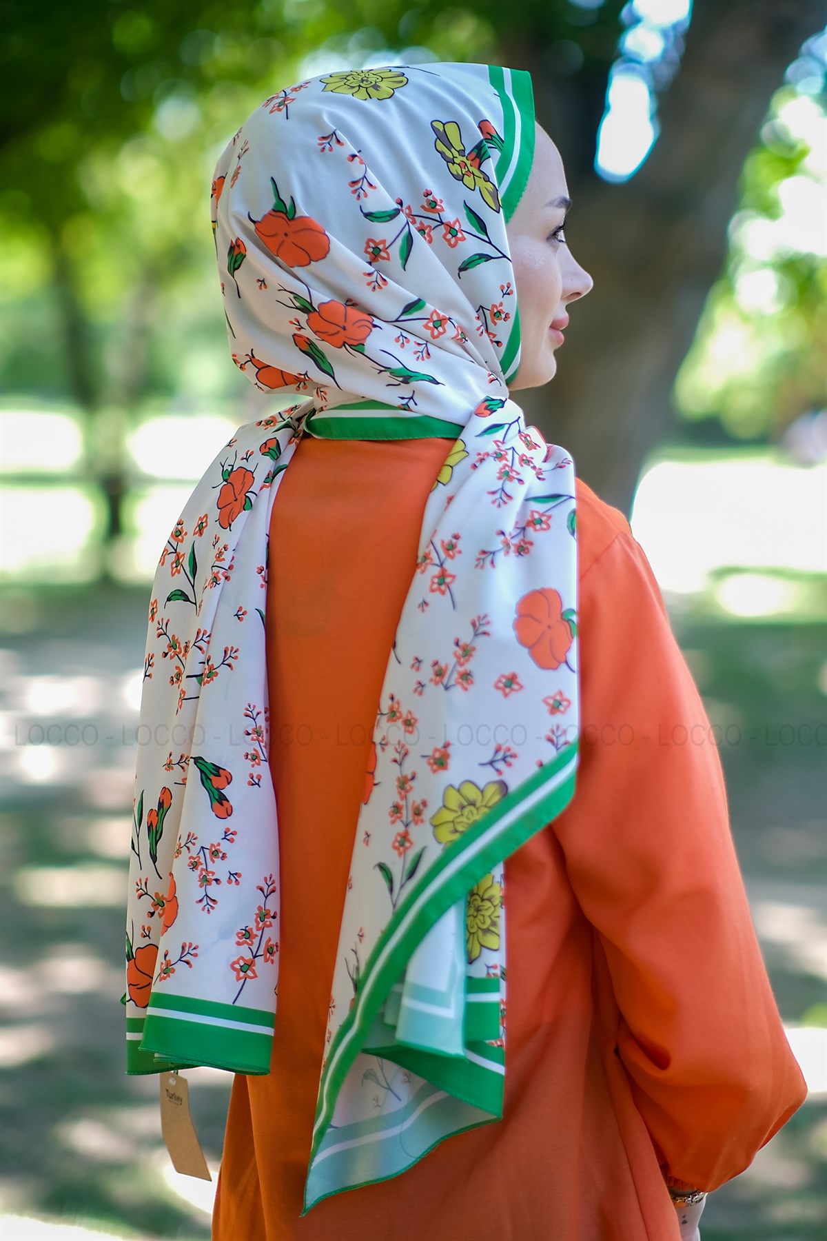 Uygun Fiyatlı PULUM CICEGI SAL YESIL | Loccomoda.com 