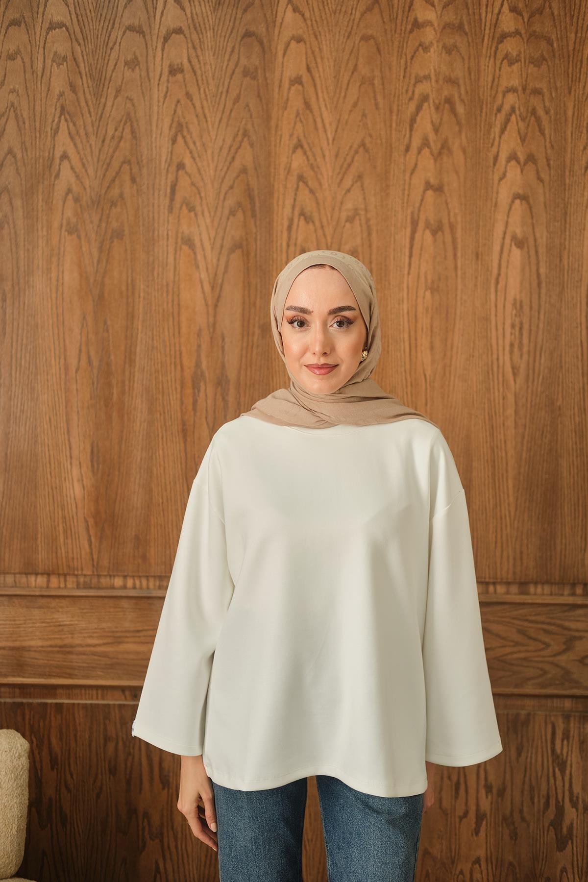 Salaş Düz Body Beyaz