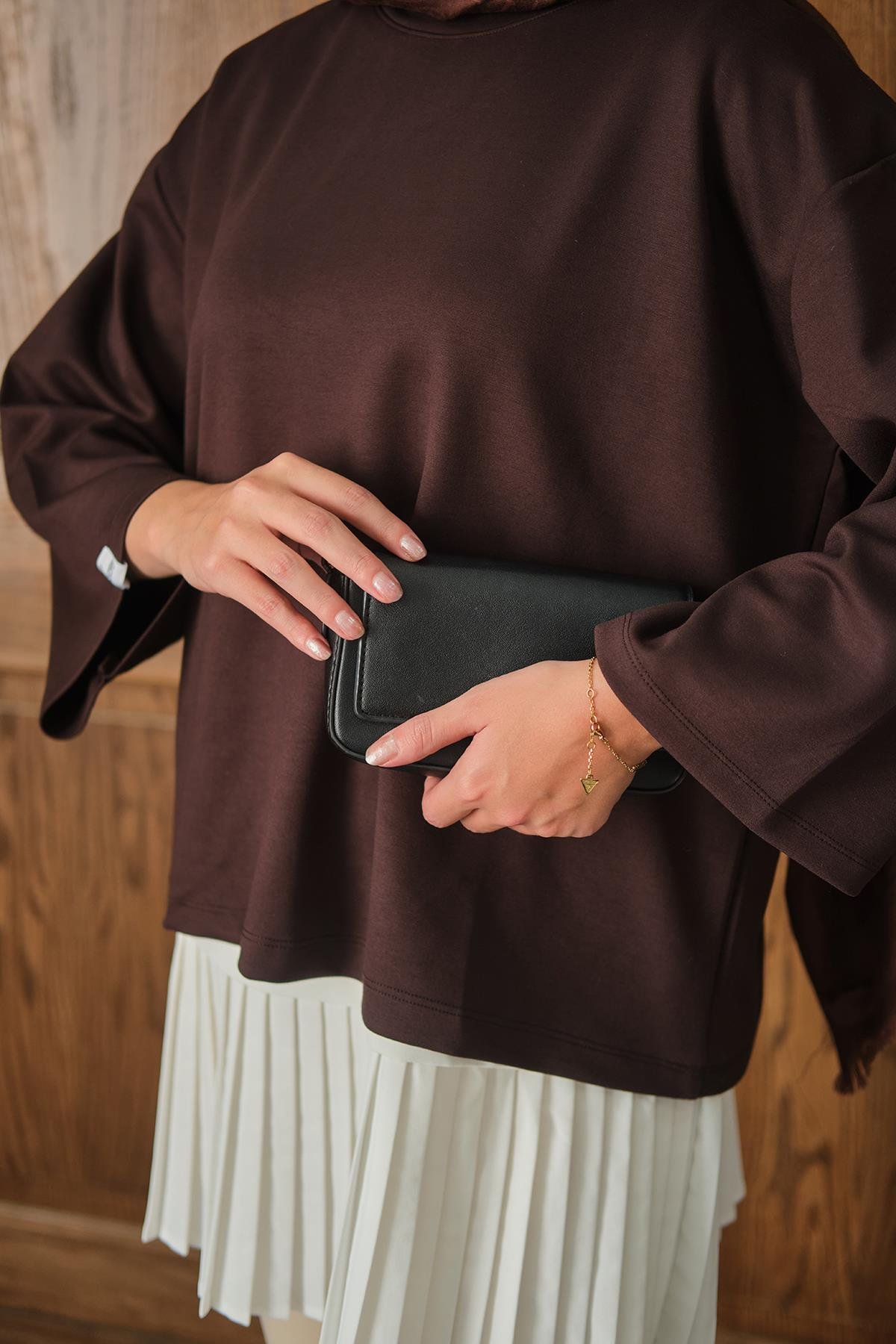 Salaş Düz Body Kahverengi