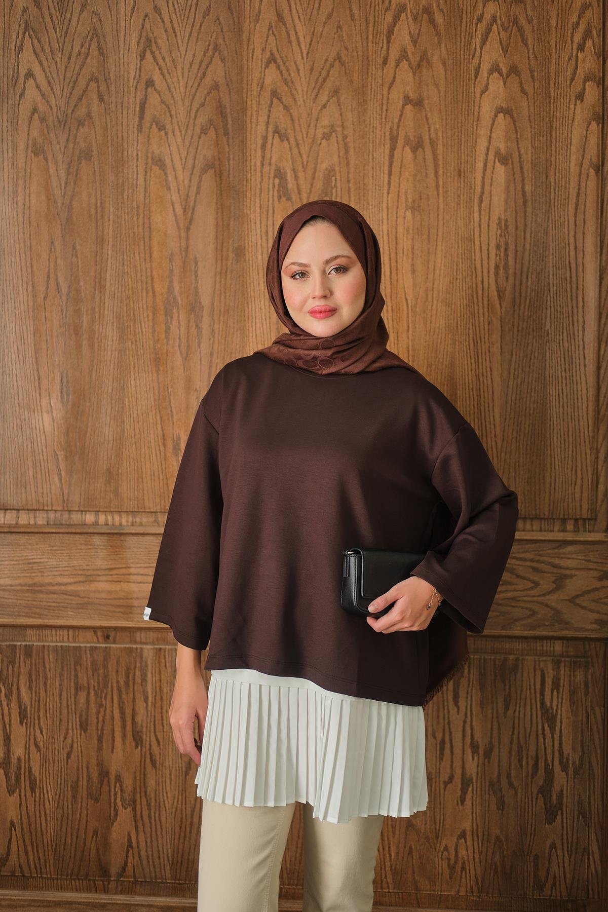 Salaş Düz Body Kahverengi