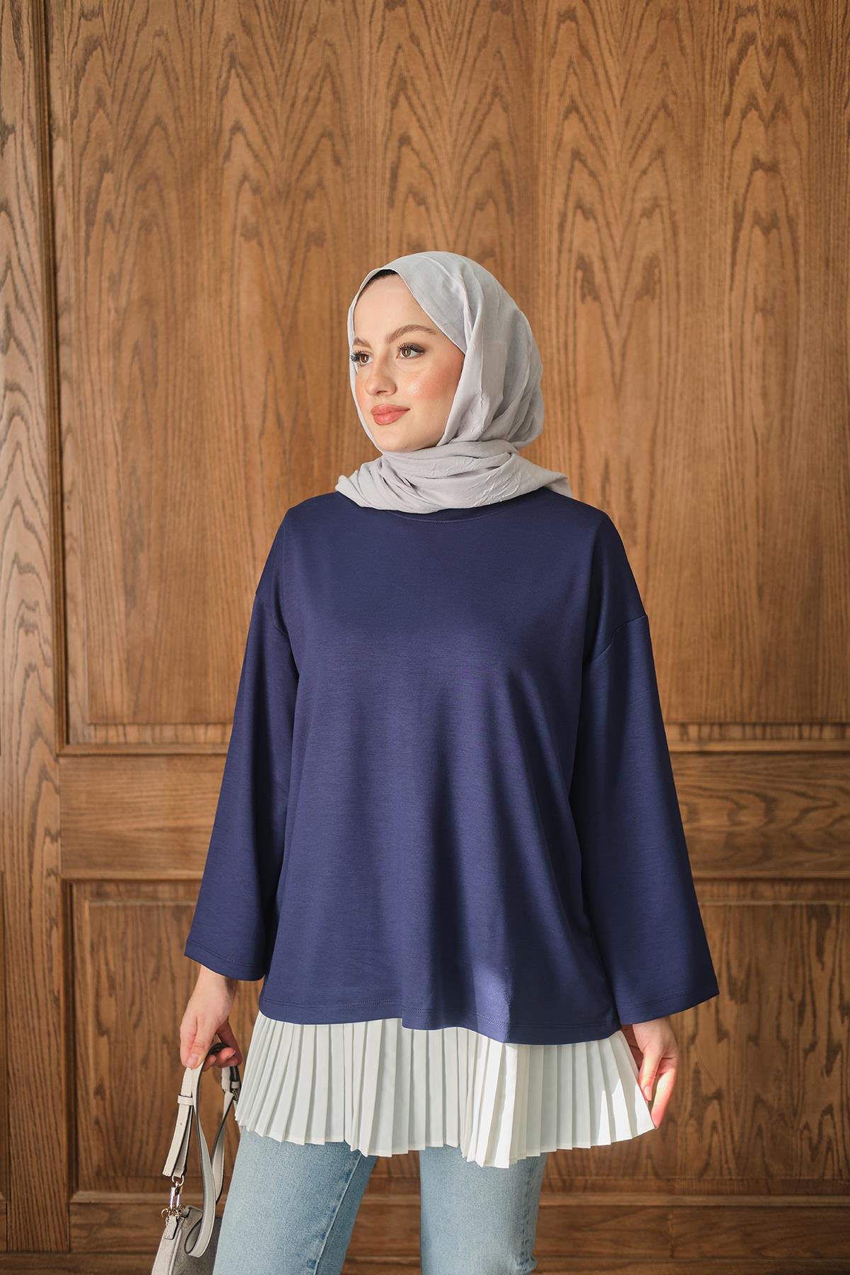 Salaş Düz Body Lacivert