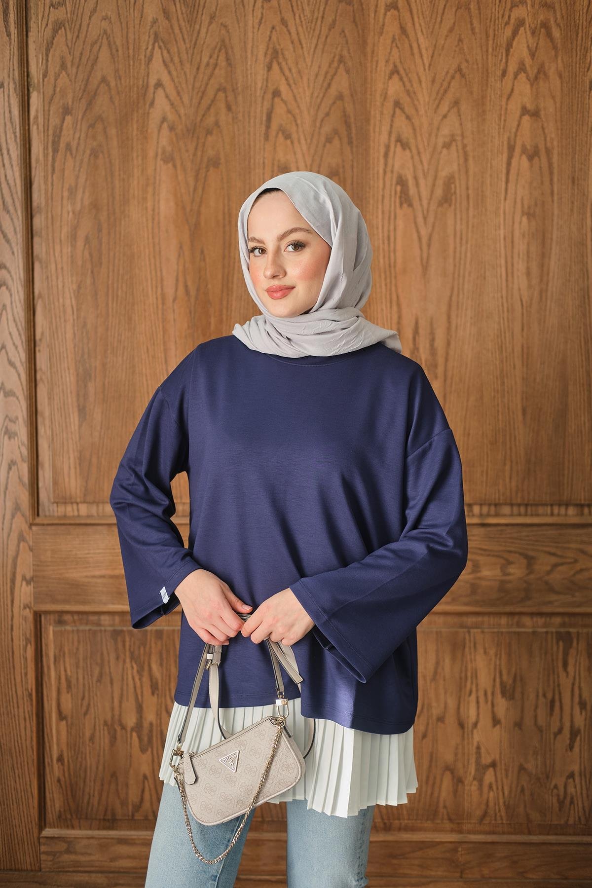 Salaş Düz Body Lacivert