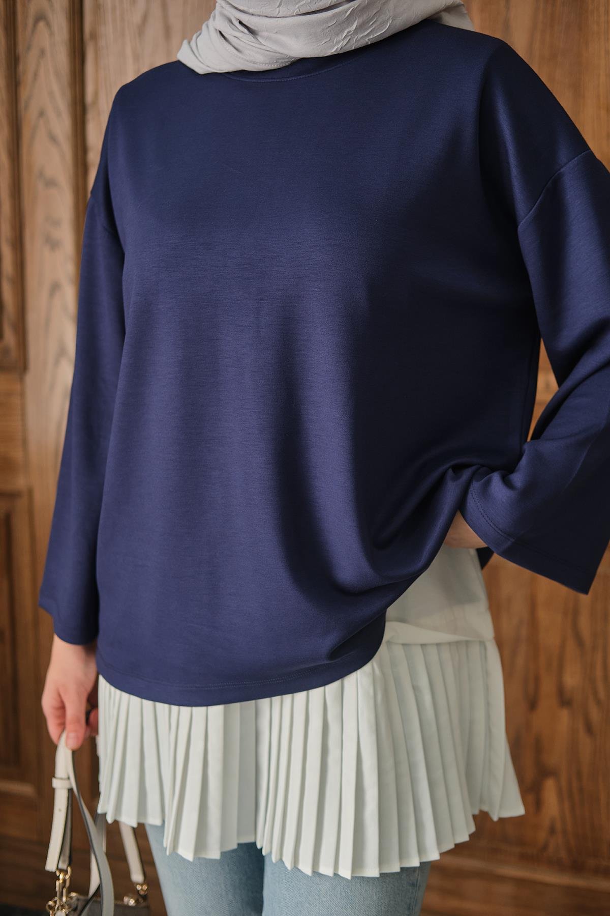 Salaş Düz Body Lacivert