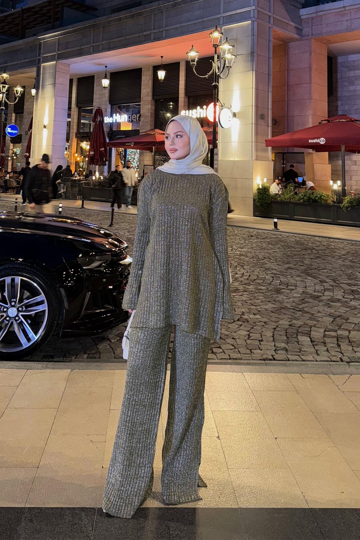 Simli İkili Takım Yeşil