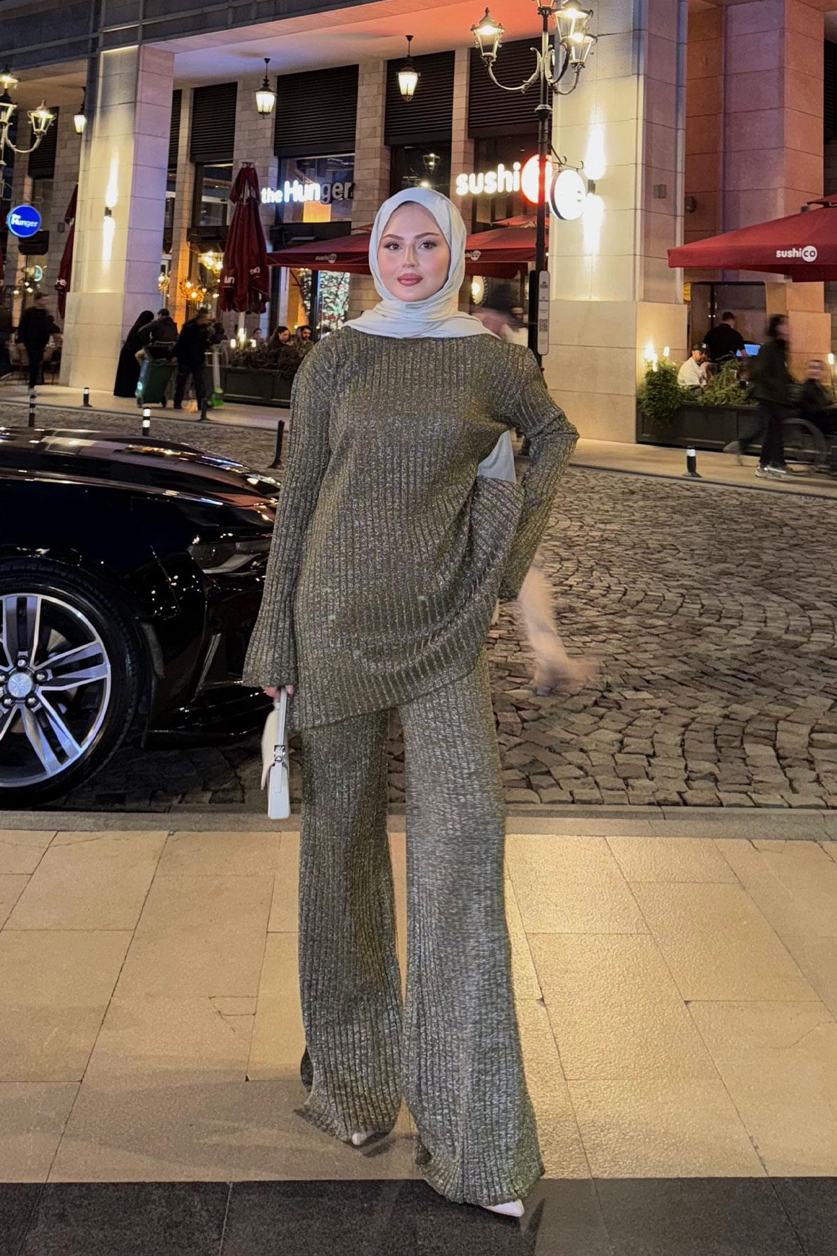 Simli İkili Takım Yeşil