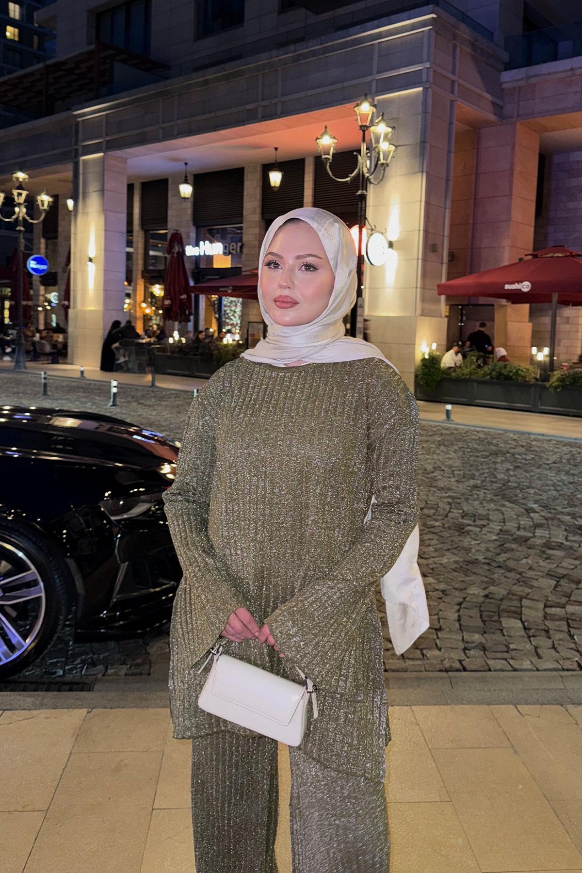 Simli İkili Takım Yeşil