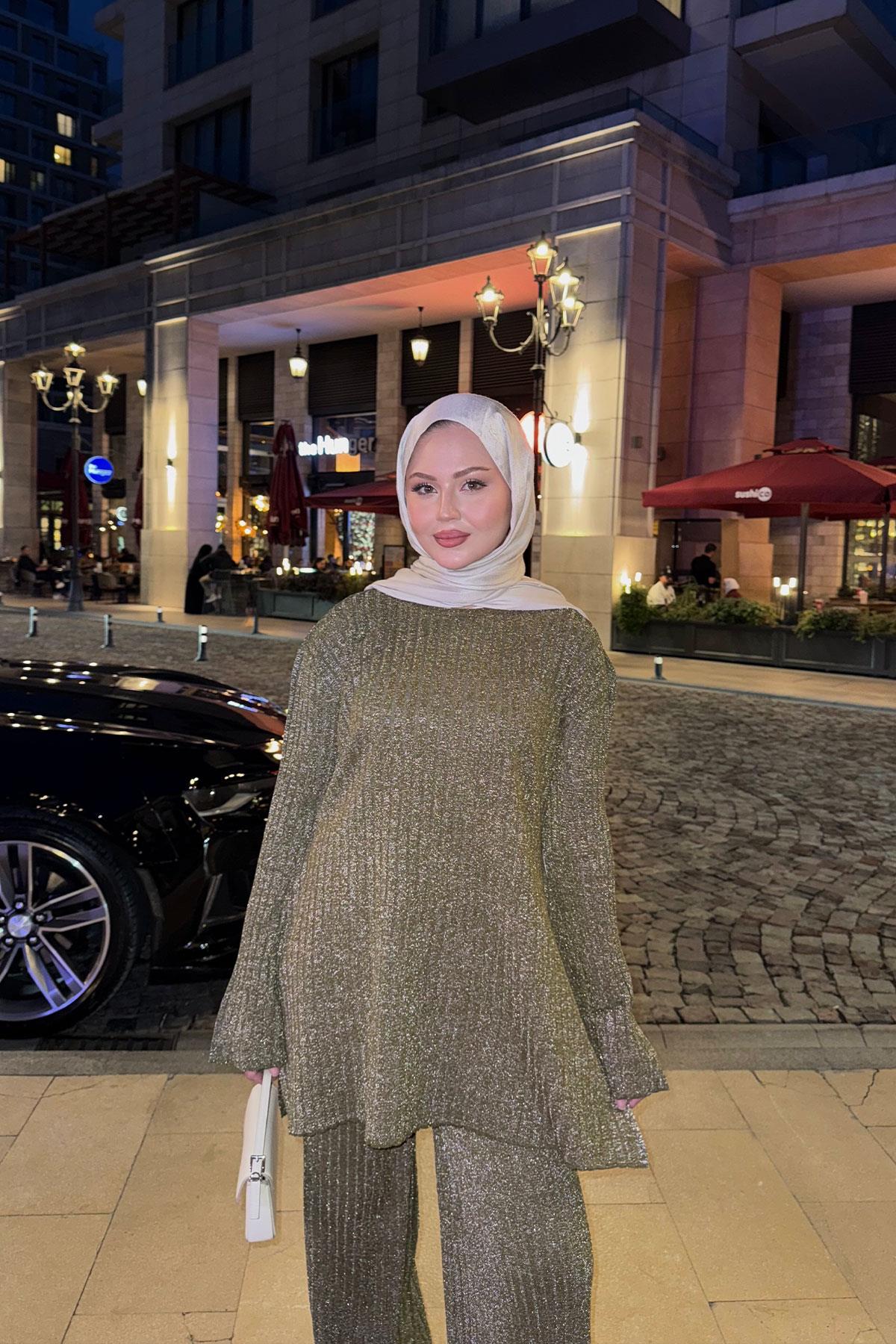 Simli İkili Takım Yeşil