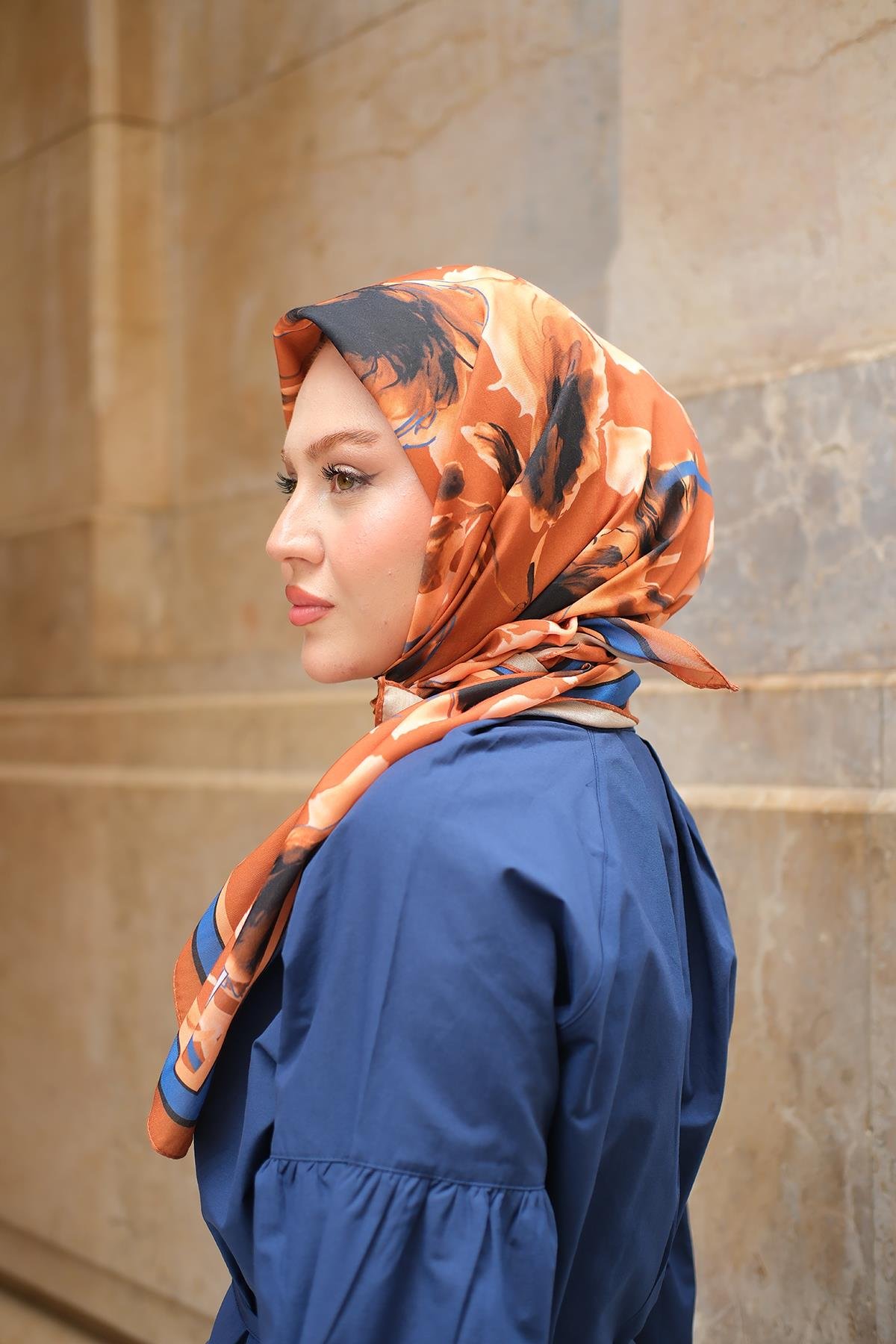 Soft Eşarp  Taba