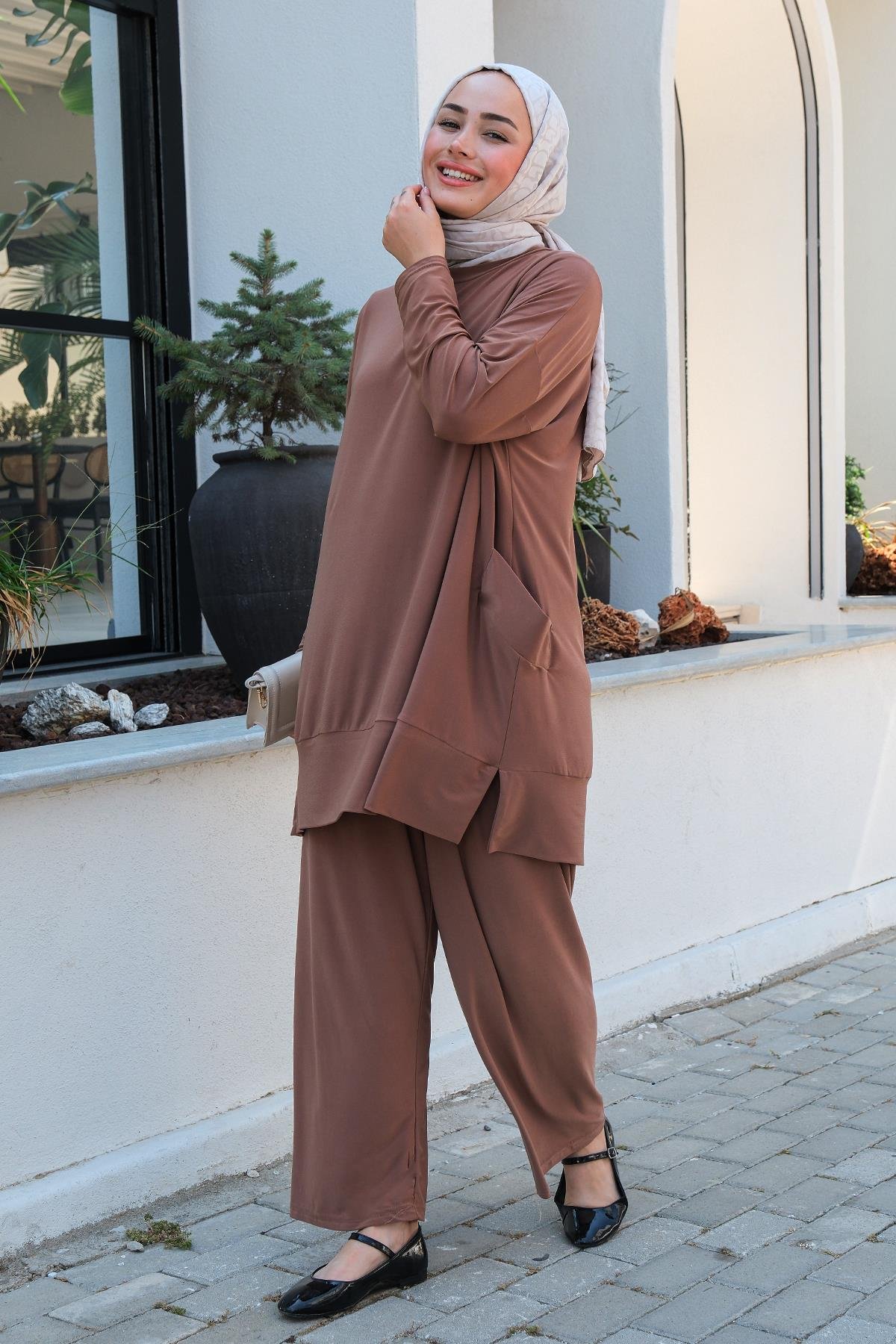 Yanları Cepli Takım VIZON