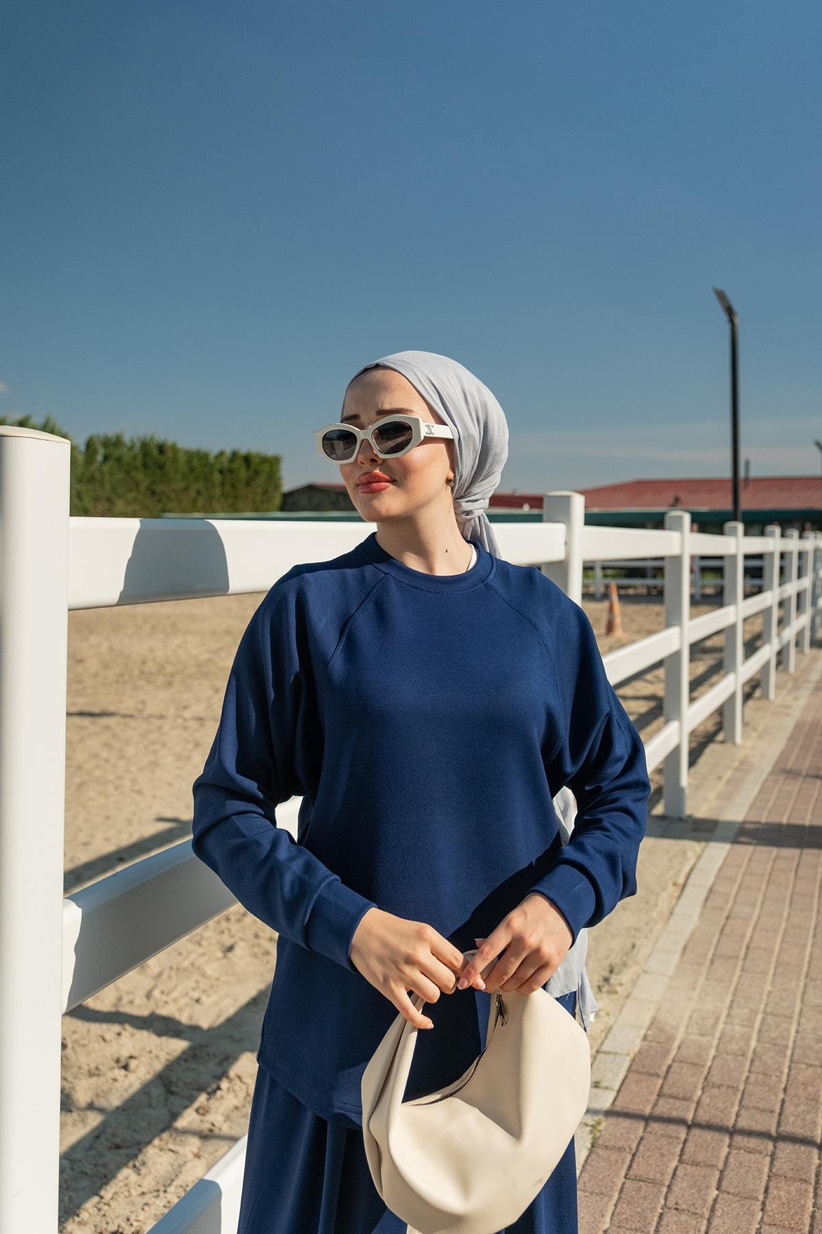 Yarasa Kol İkili Takım Lacivert