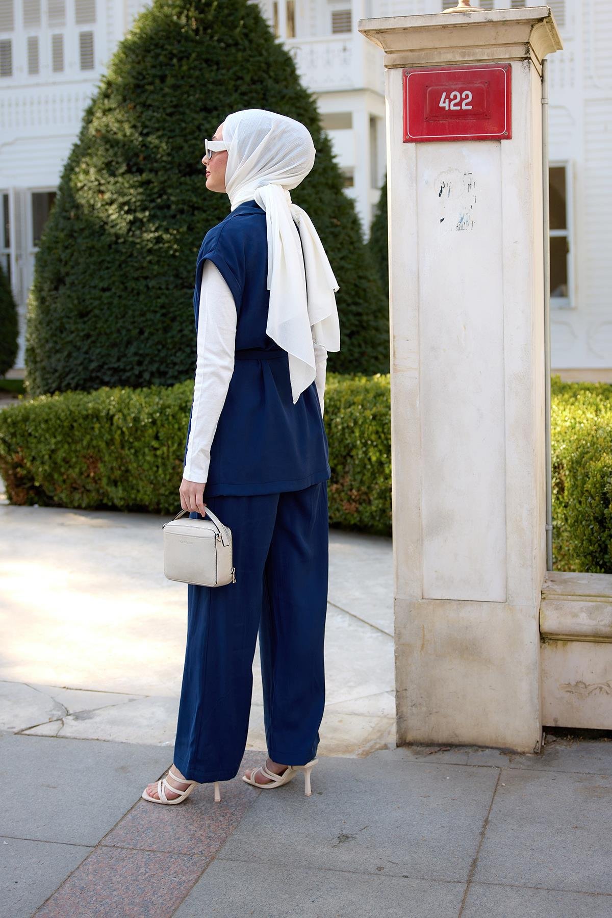 Yelekli Modal Takım Lacivert