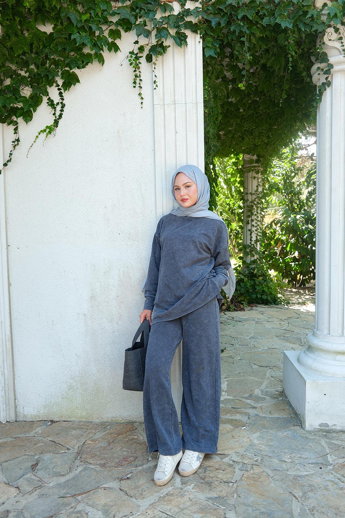 Yırtmaç Detay Yıkama Takım Füme