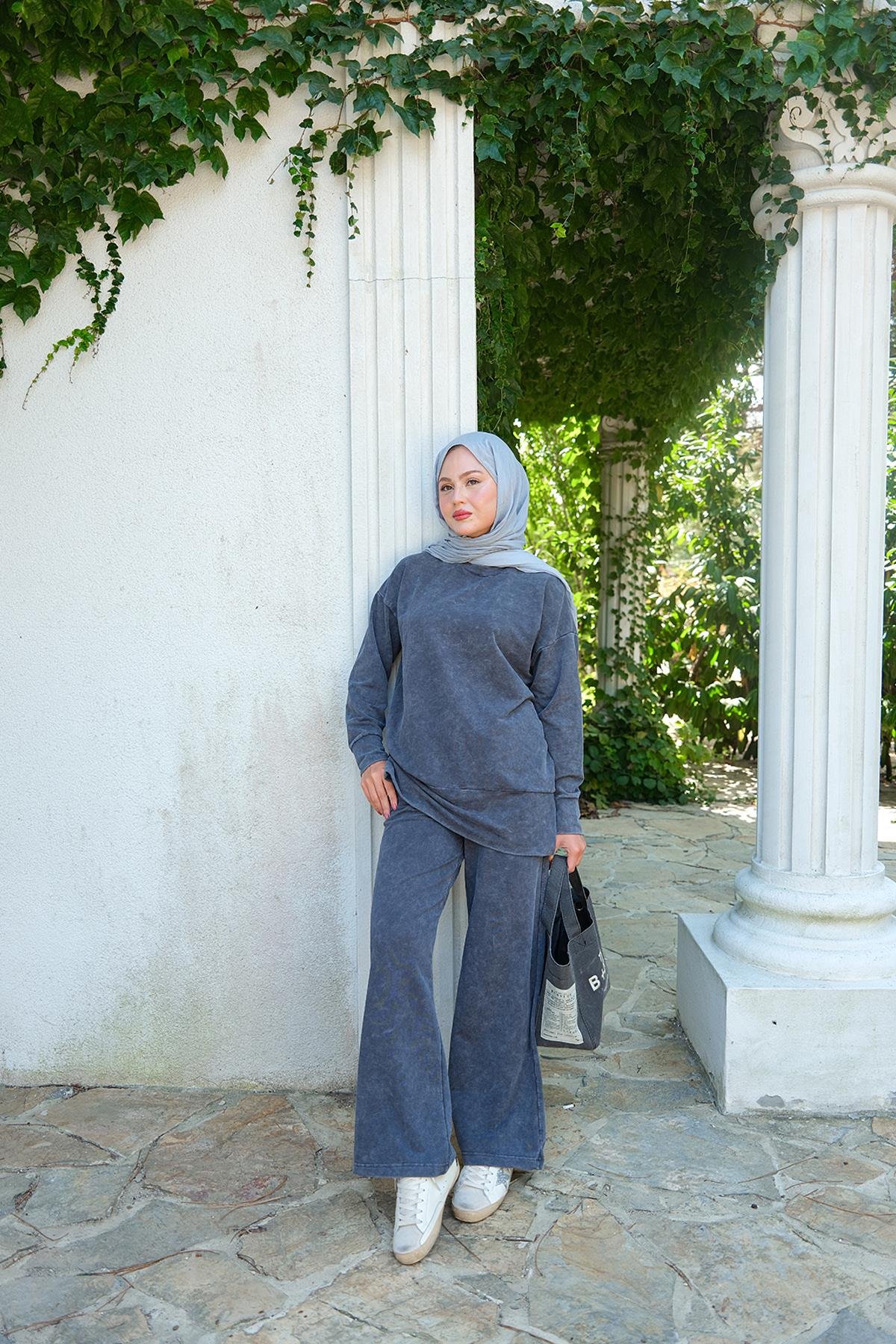 Yırtmaç Detay Yıkama Takım Füme