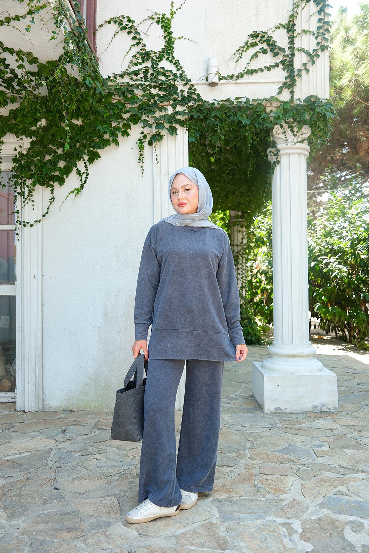 Yırtmaç Detay Yıkama Takım Füme