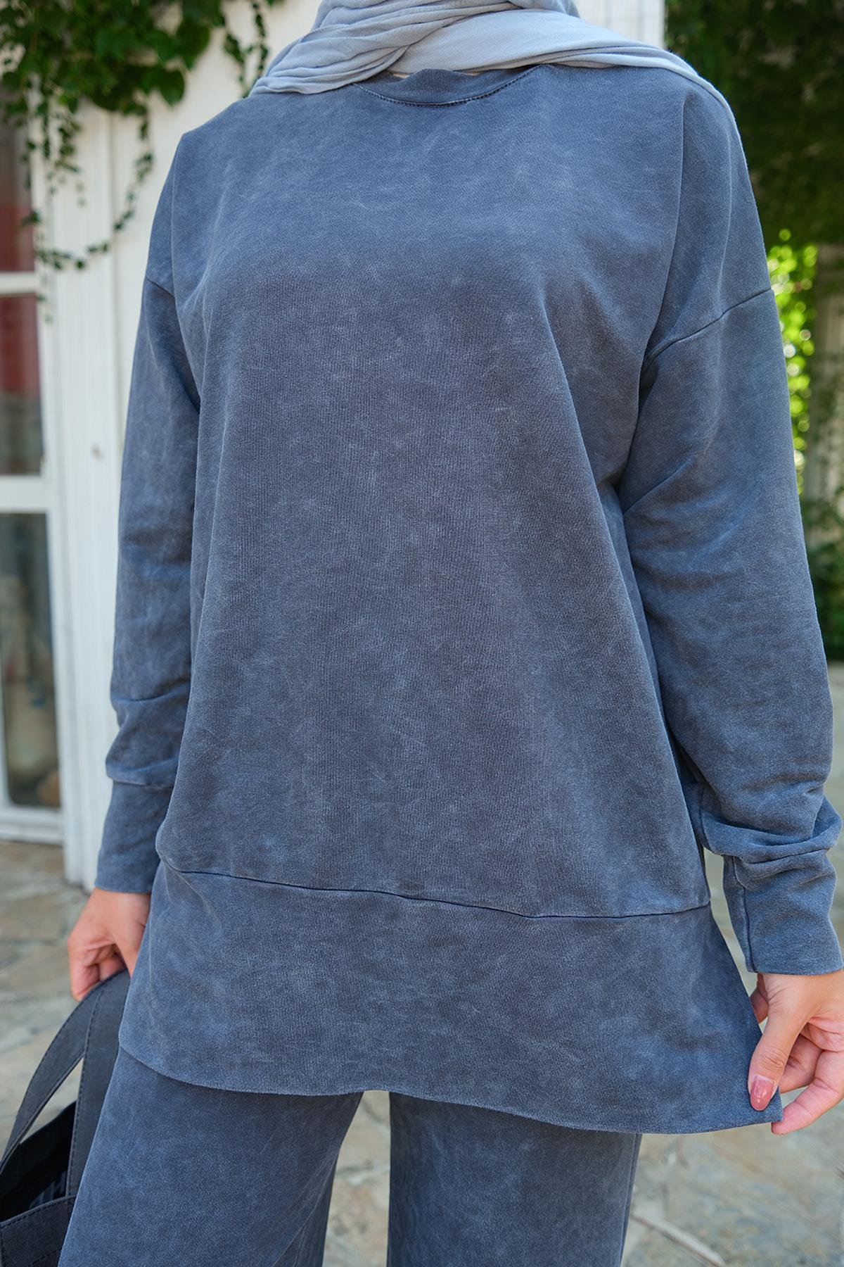 Yırtmaç Detay Yıkama Takım Füme