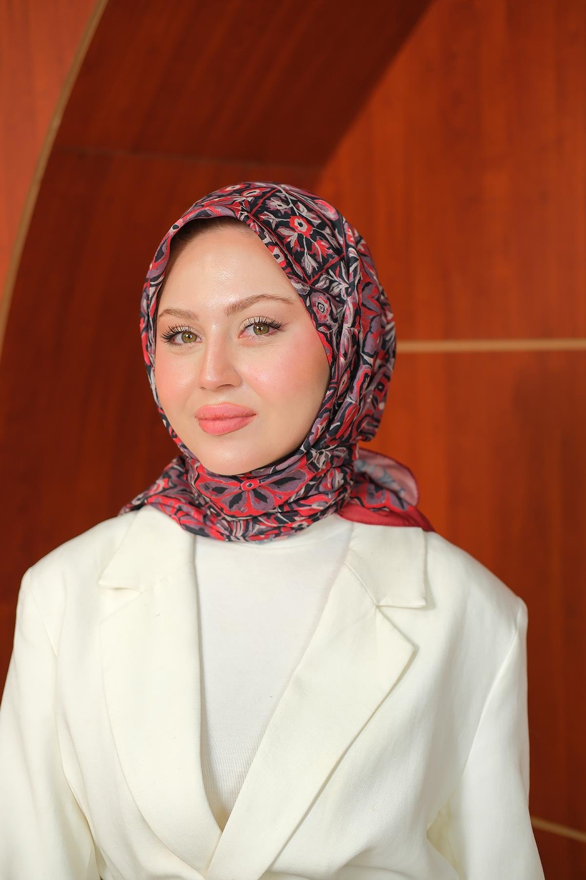 Yonca Soft Eşarp Bordo