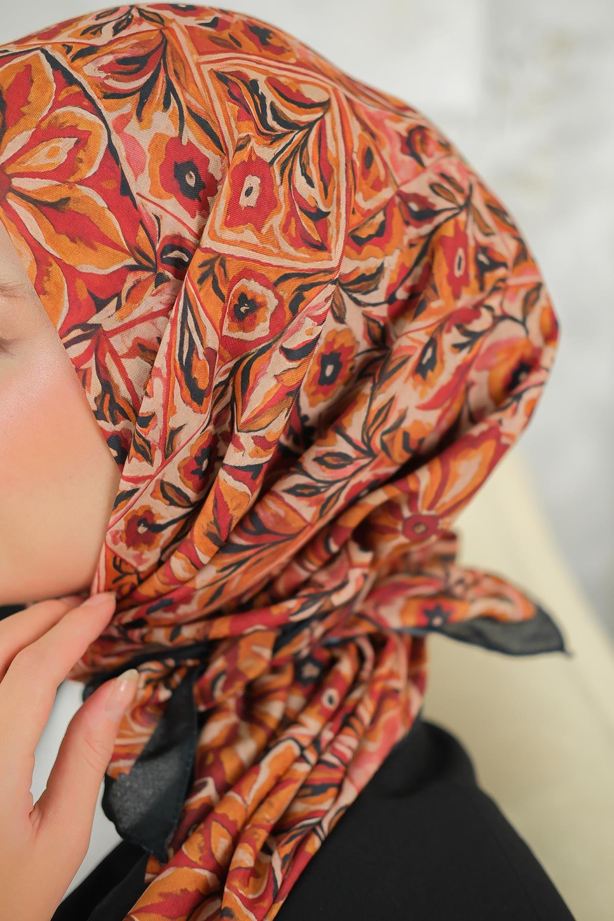 Yonca Soft Eşarp Taba