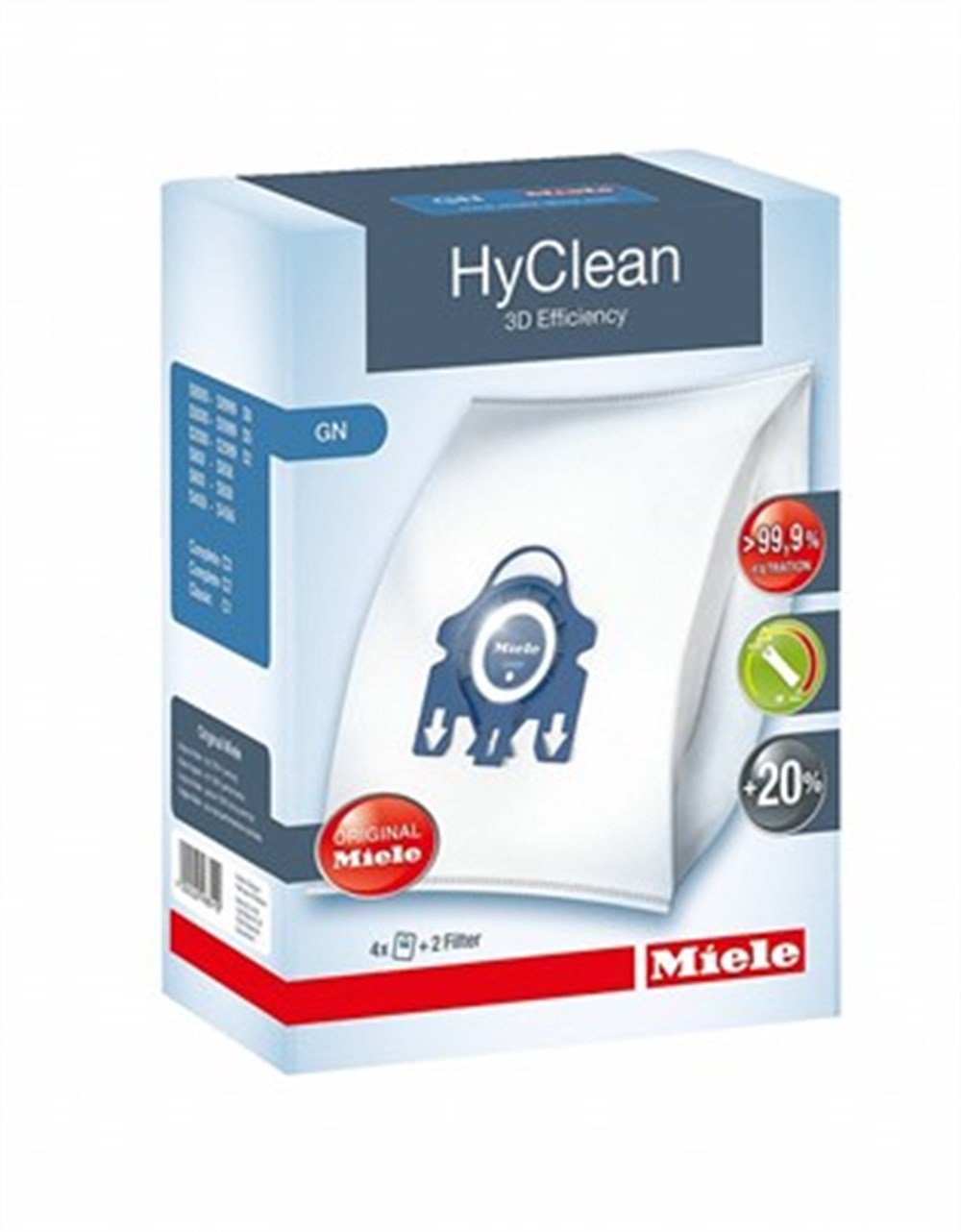 MIELE 9153000-9153500-9917730 GN HYCLEAN TOZ TOR
