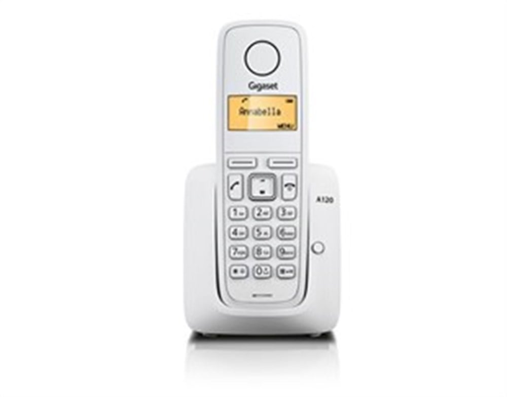 Siemens Gigaset A120 Telsiz Telefon-Beyaz