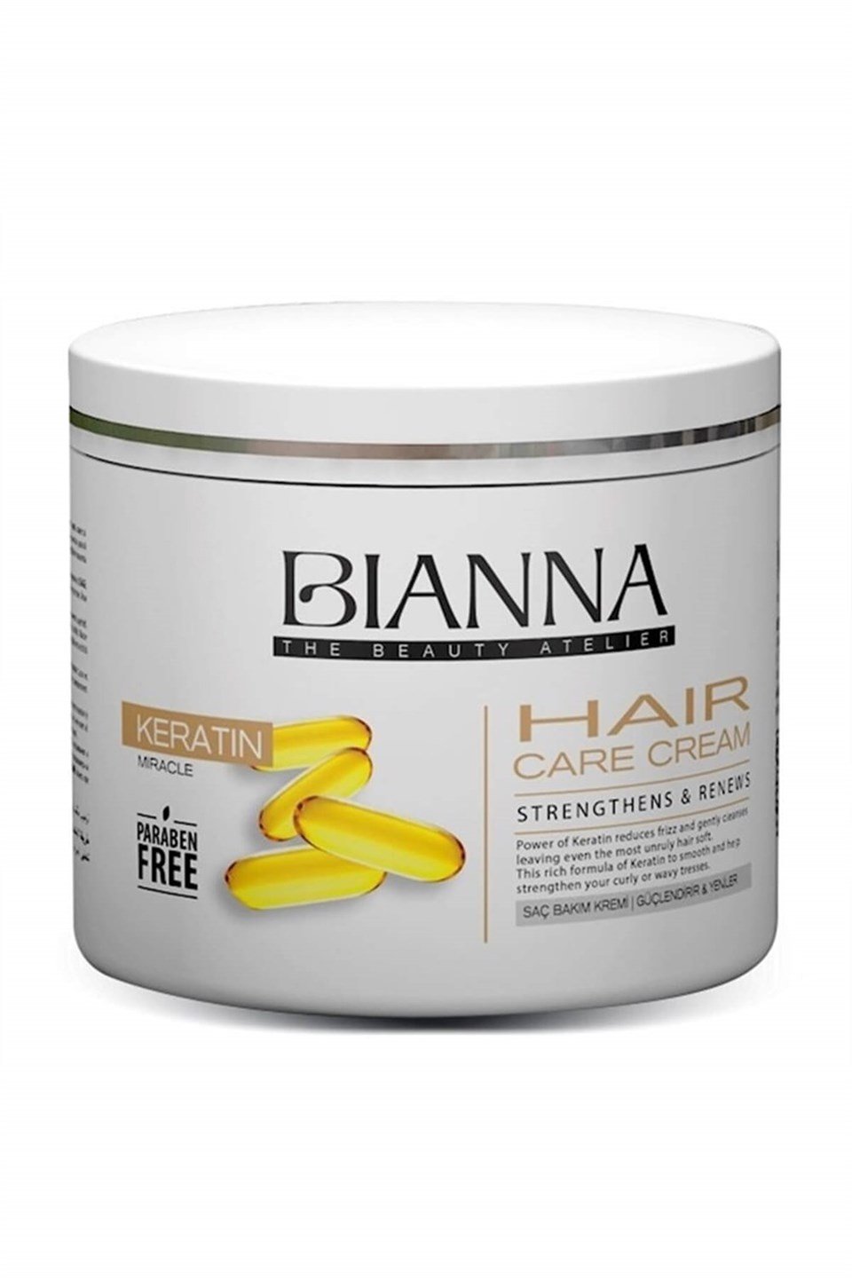 BIANNA SAÇ BAKIM KREM KERATİN 550ML