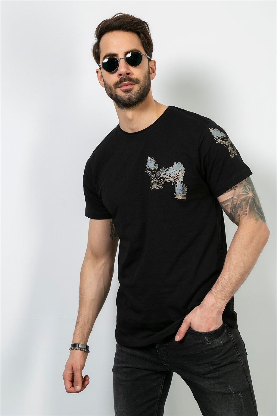 Desenli Süprem Tshirt