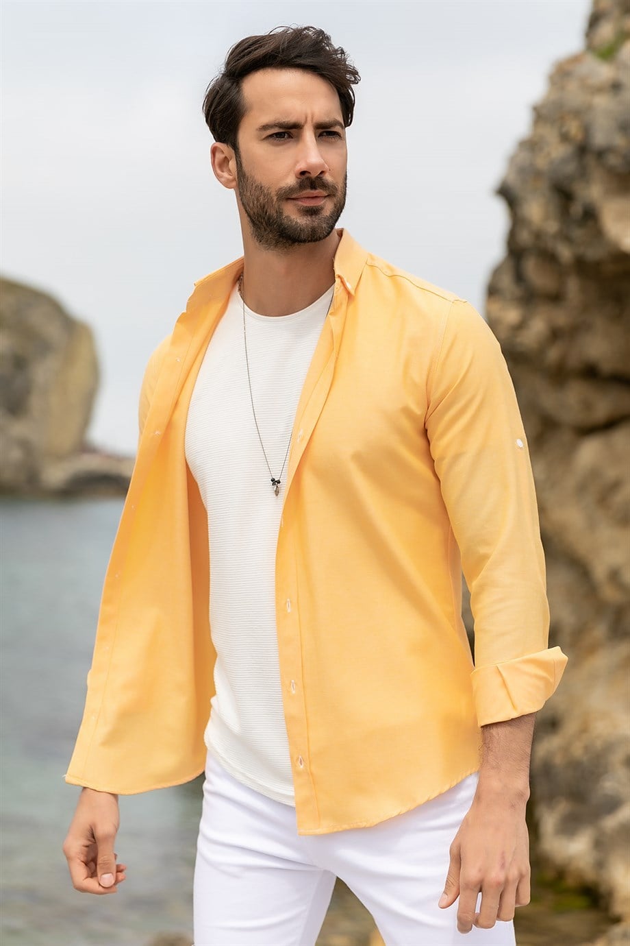 Slim Fit Oxford Gömlek