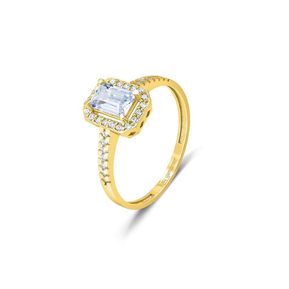 Altın Baget Yüzük