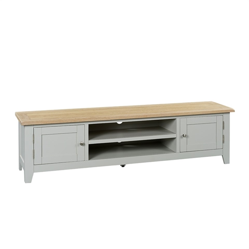 Newark  Masif Tv Stand Gri
