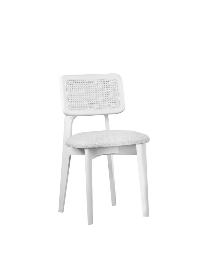 Woodenbend Arlen Beyaz Oval Benchli Yemek Masası Takımı 80x130 cm