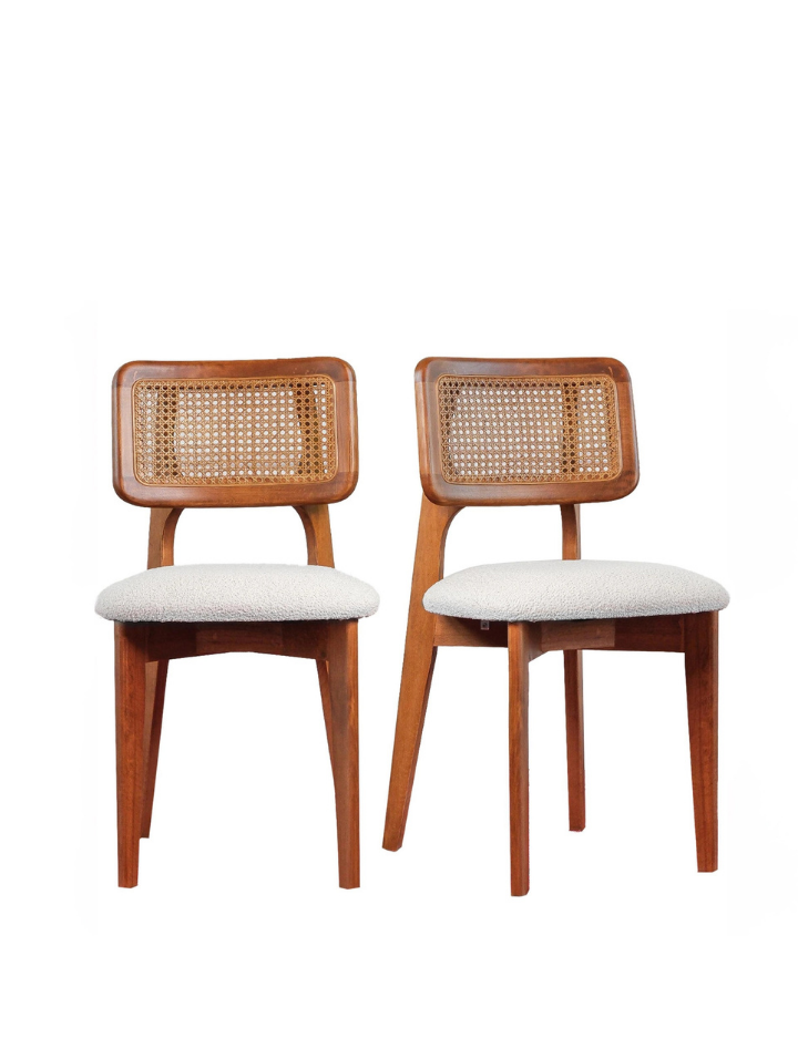 WoodenbendArlen Beyaz Ceviz Oval Benchli Yemek Masası TakımıArlen Beyaz Ceviz Oval Benchli Yemek Masası Takımı 80x130 cm