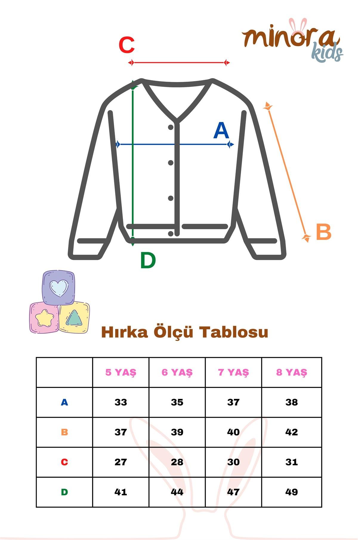 Kız Çocuk İnce Triko Ponponlu Hırka  Bej  5-8 yaş