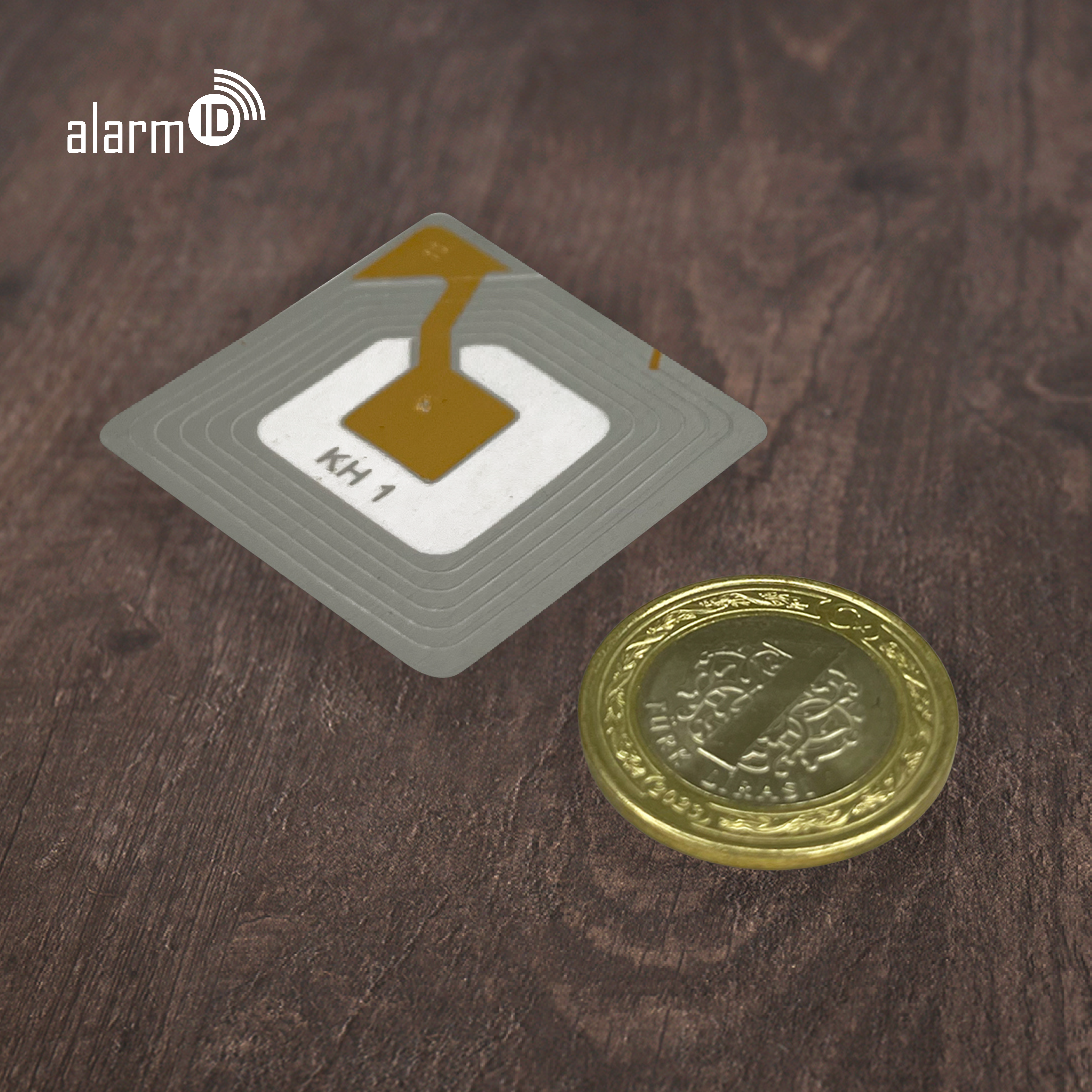 4x4 RF Barkodsuz Kağıt Alarm Etiketi (1000 Adet) - Alarmid RFID Market