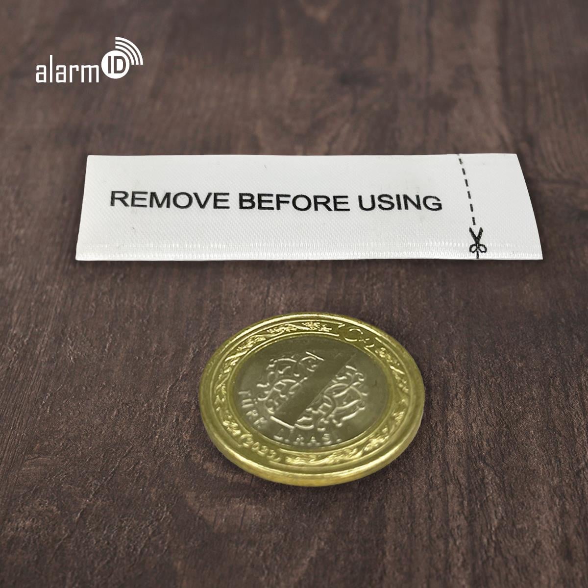 Dikilebilir AM DR Care Label (2 Rezonans) - Alarmid RFID Market