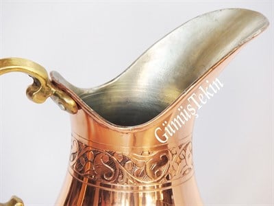 Bakır Sürahi Dilimli