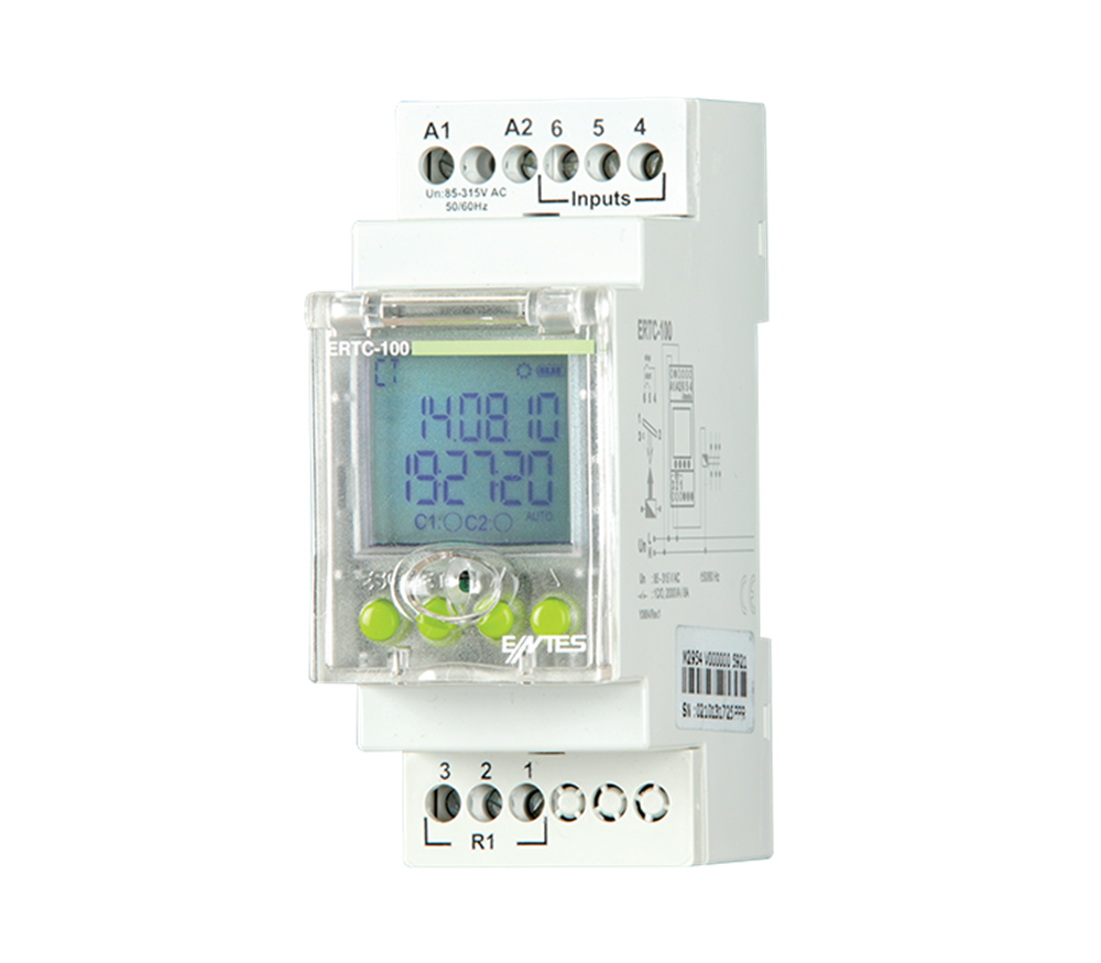 ERTC-100 85-315VAC/DC T/İ Sayıcı Zaman Rolesi