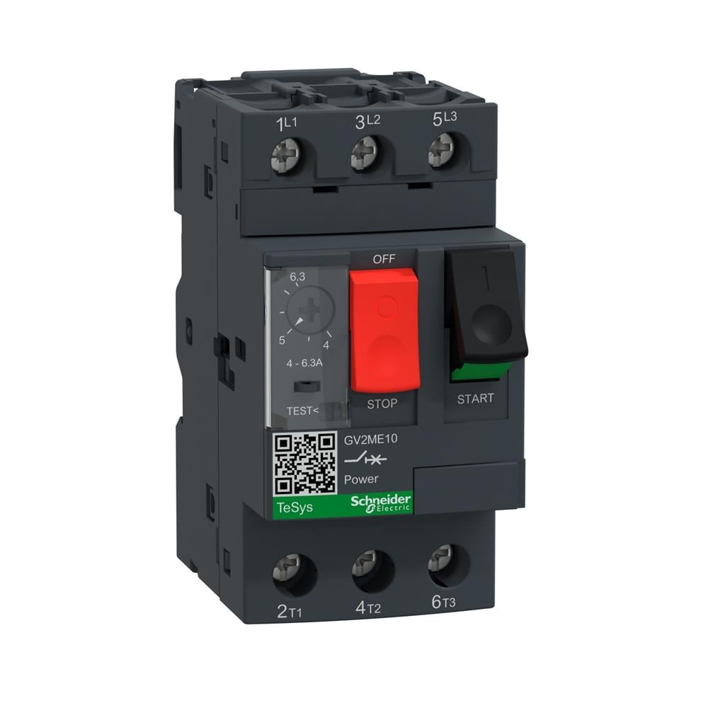 schneider  gv2me10  motor koruma şalteri gv2me 4-6,3а