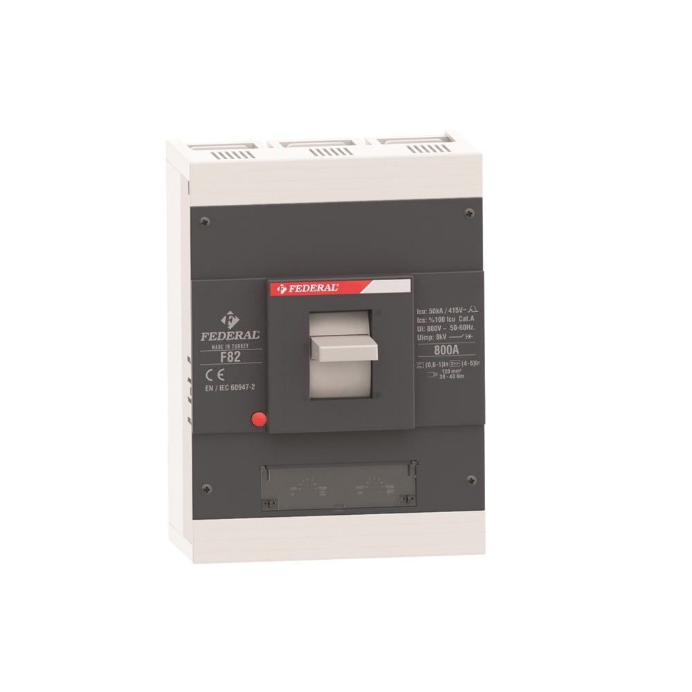 Federal  F82 800 A 50 kA Termik Mağnetik Şalter (Tmş)