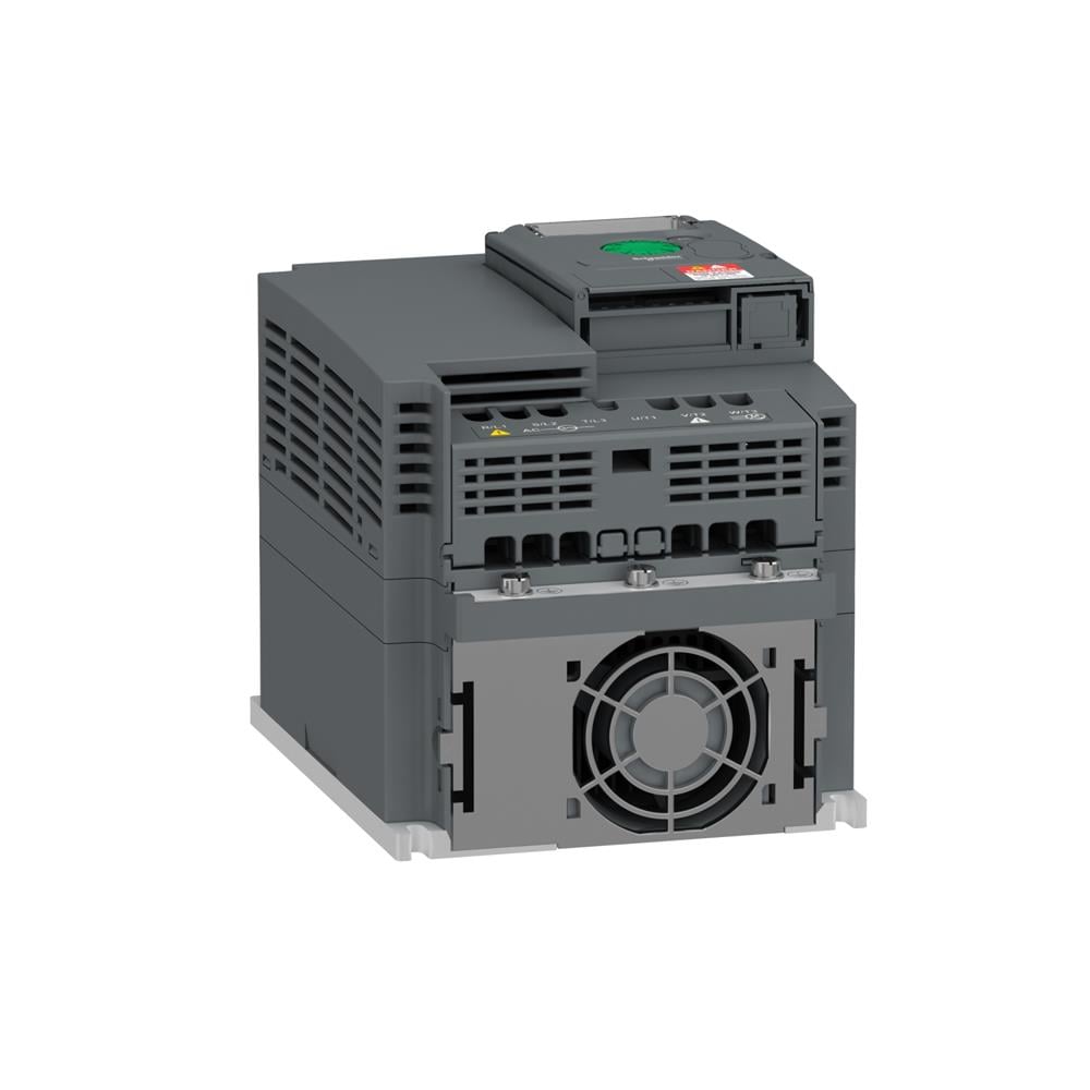 Schneider Değişken hızlı sürücü ATV310, 4 kW, 5.5 hp, 380...460 V, 3 fazlı, filtresiz ATV310HU40N4E