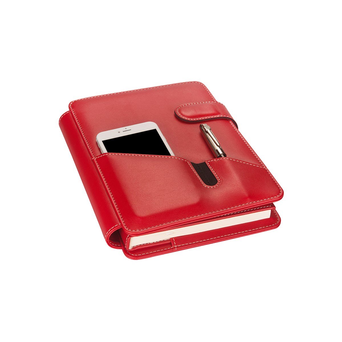 DİPLOMAT TELEFON KILIFLI ORGANİZER AJANDA 17X24 DEFTERLİ 
