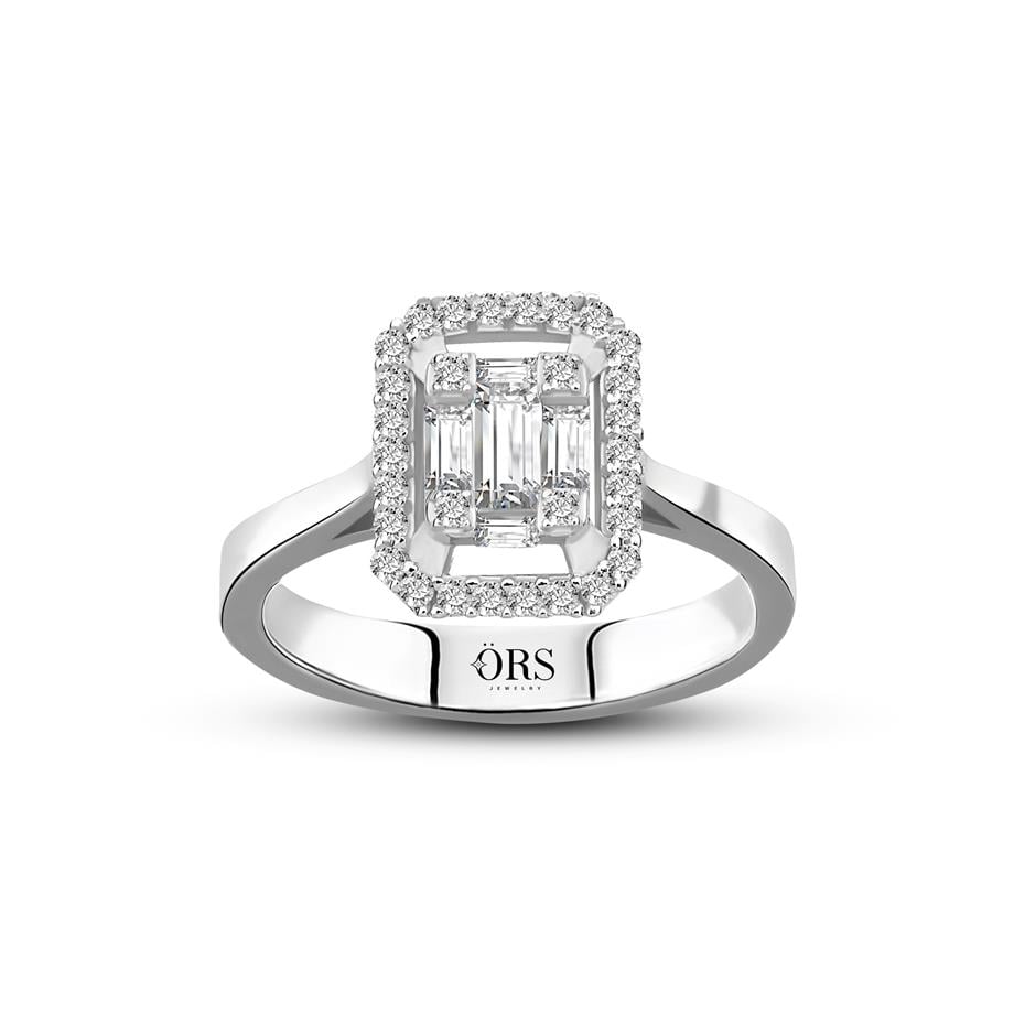 Pırlanta Montür Baget Işıltısı  Yüzük