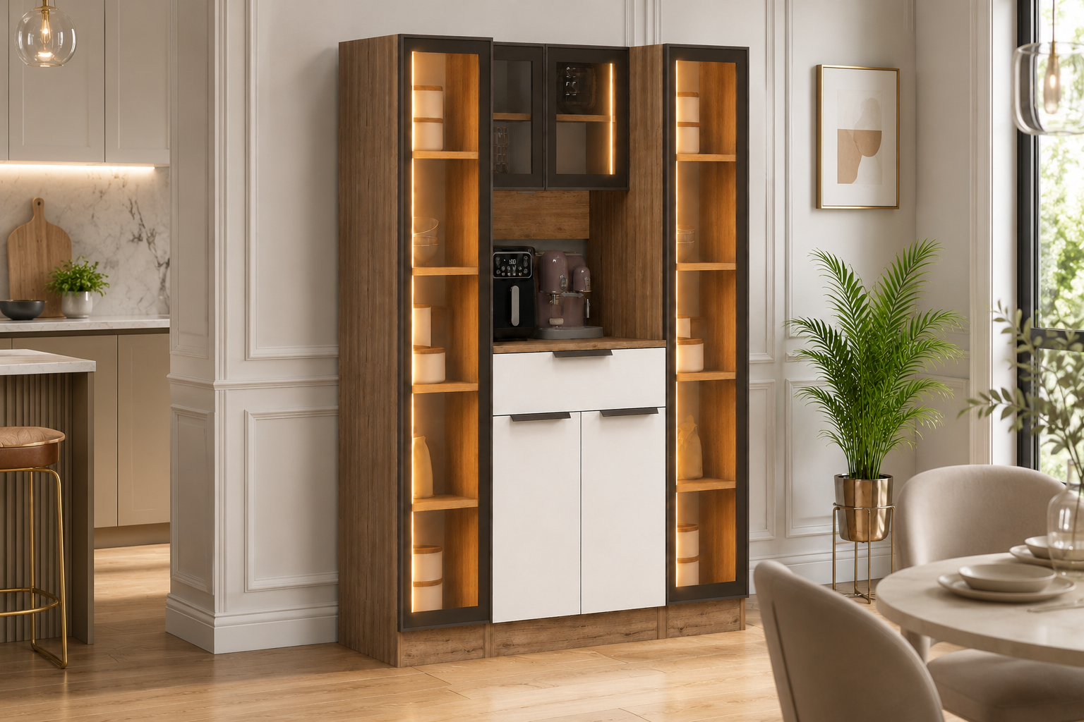 120 CM BROWN ÇOK AMAÇLI DOLAP