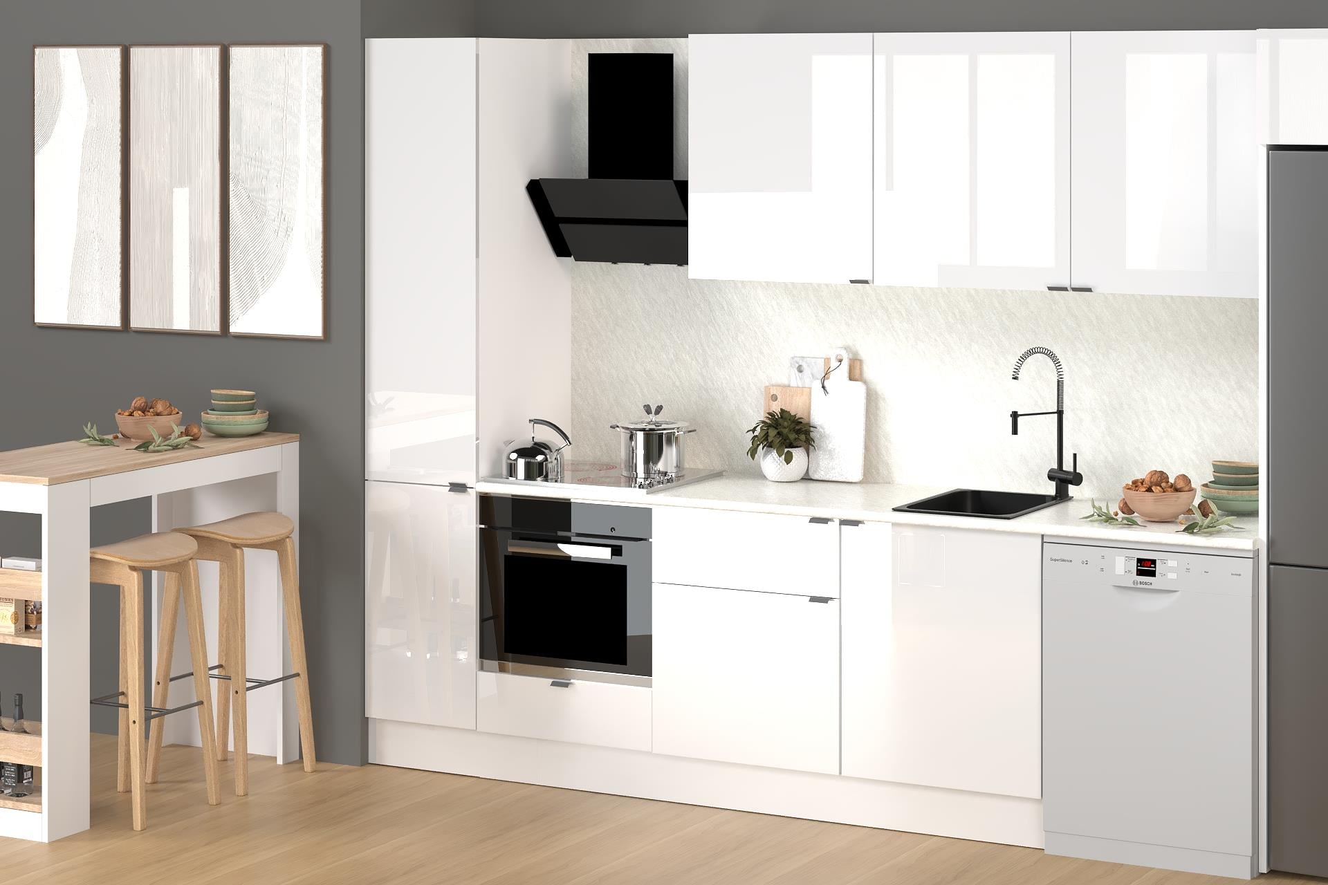 40 cm %100 MDF Efil Boy Dolabı, Kiler Dolabı, Çok Amaçlı Dolap