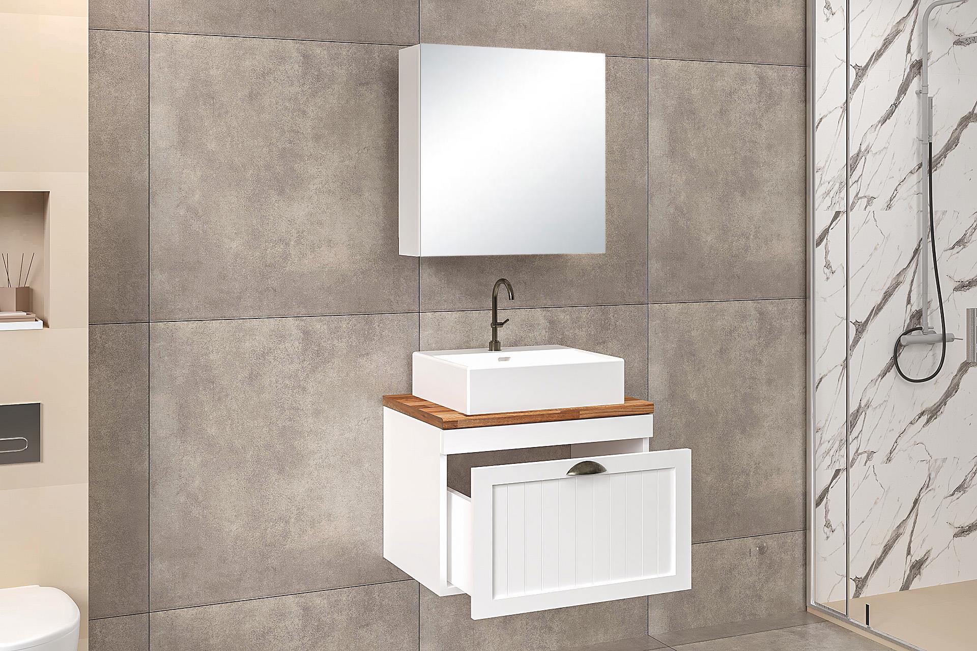 65 cm Aren Banyo Dolabı