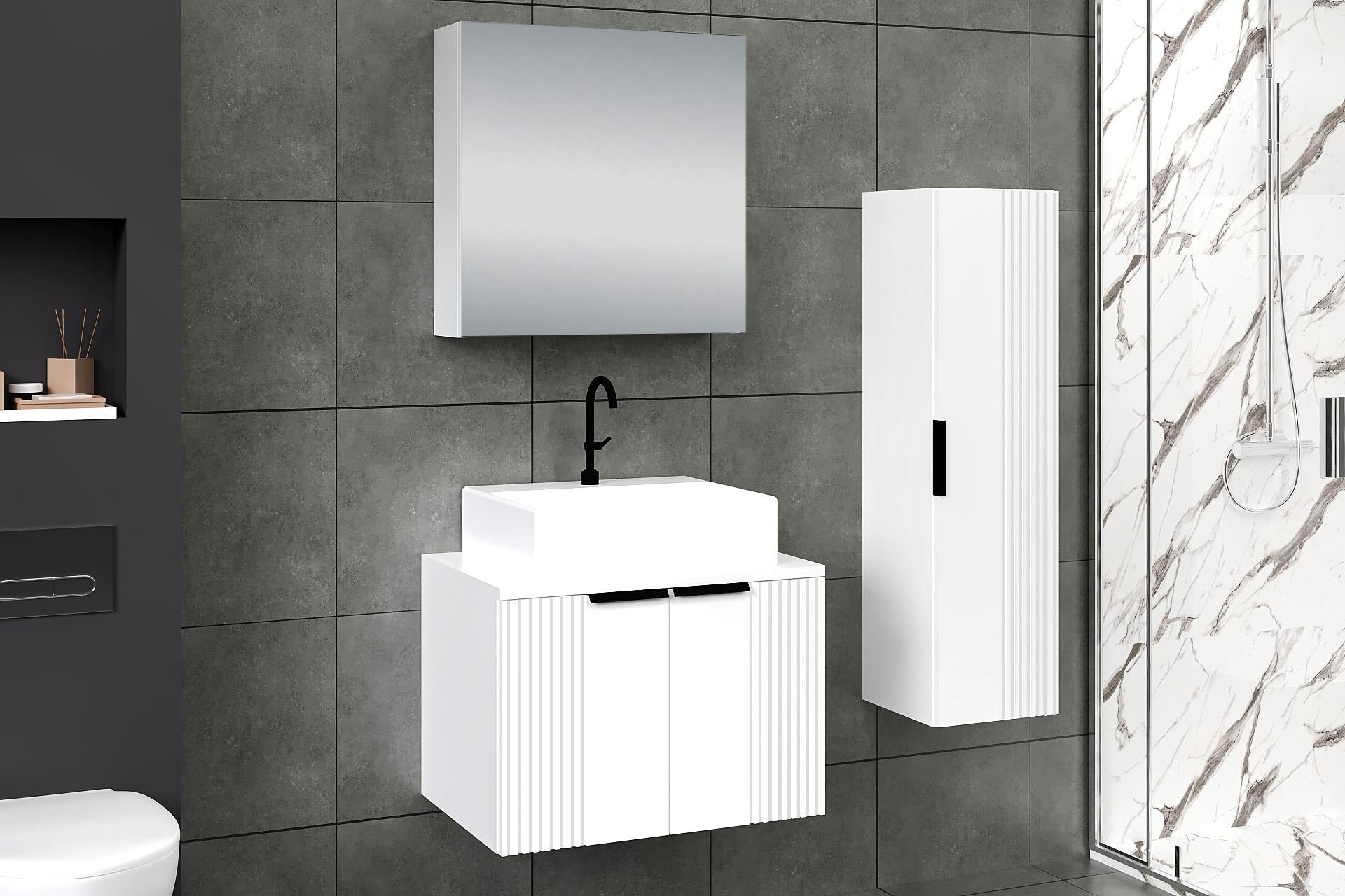 65 cm Chester Banyo Dolabı