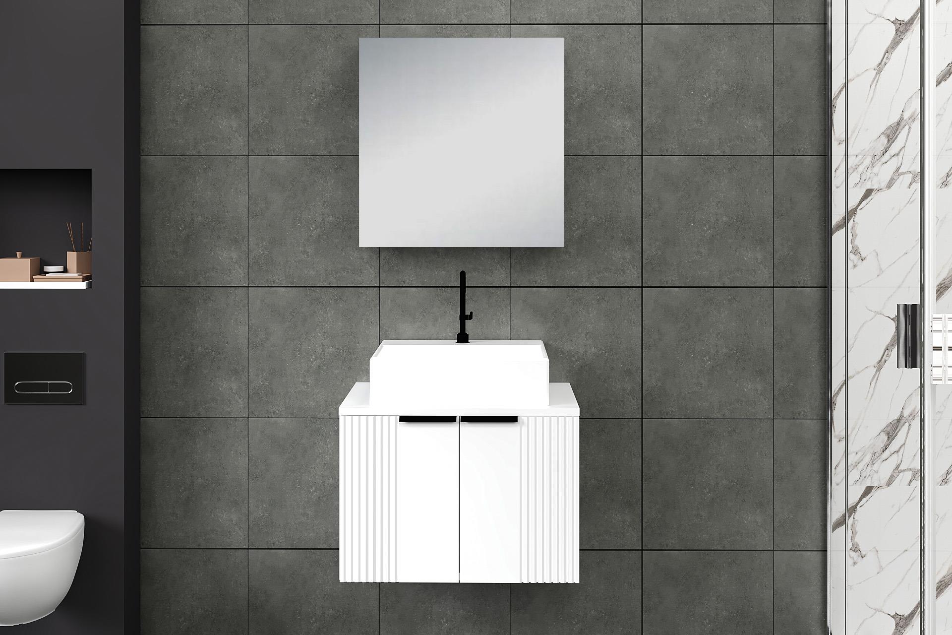 65 cm Chester Banyo Dolabı