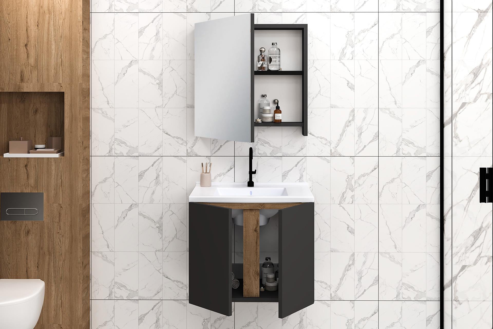 65 cm Lavina Banyo Dolabı