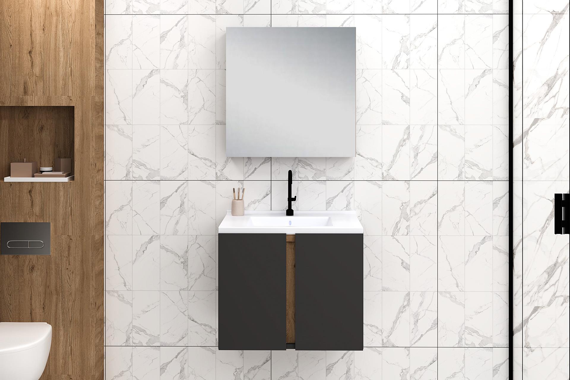 65 cm Lavina Banyo Dolabı