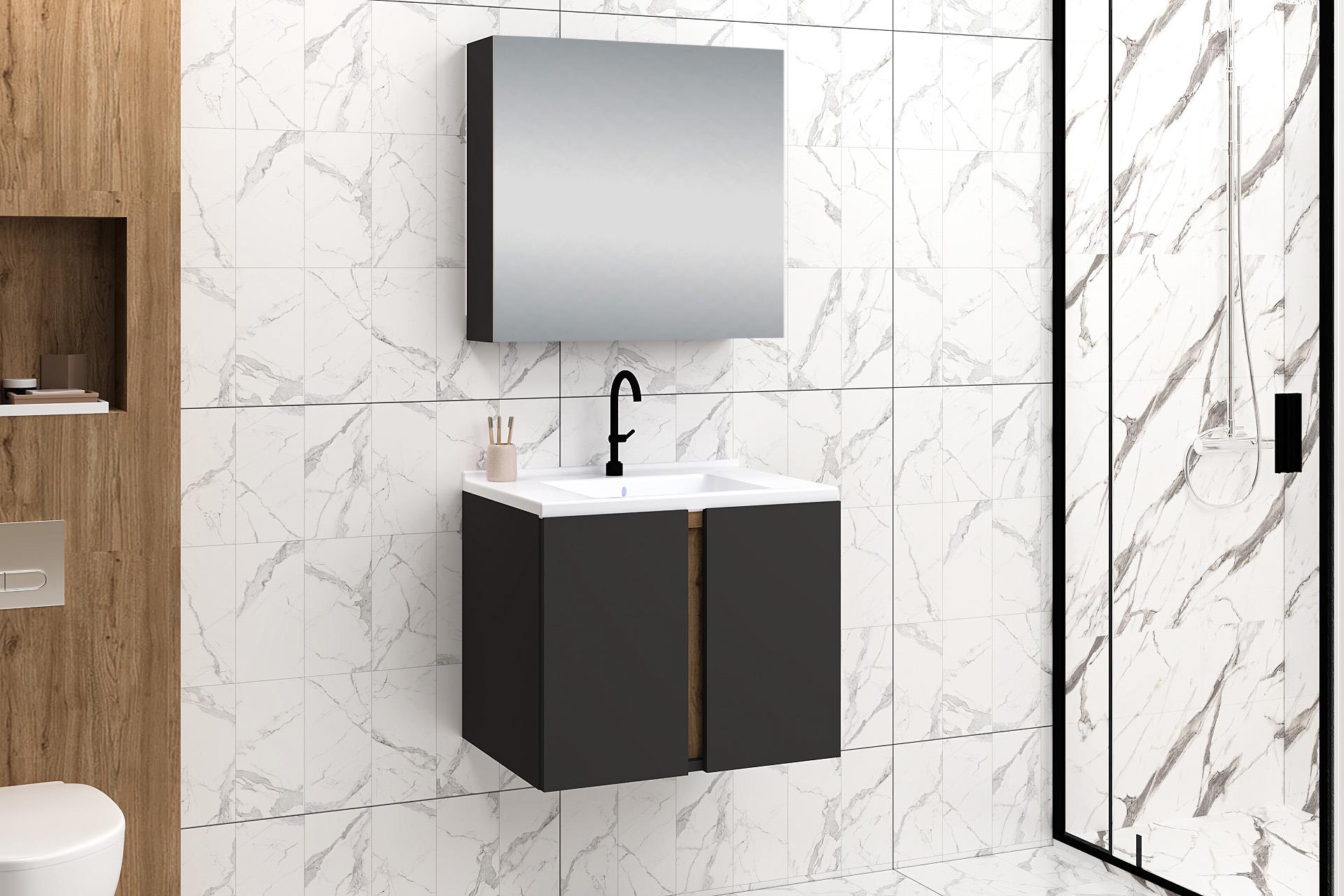 65 cm Lavina Banyo Dolabı