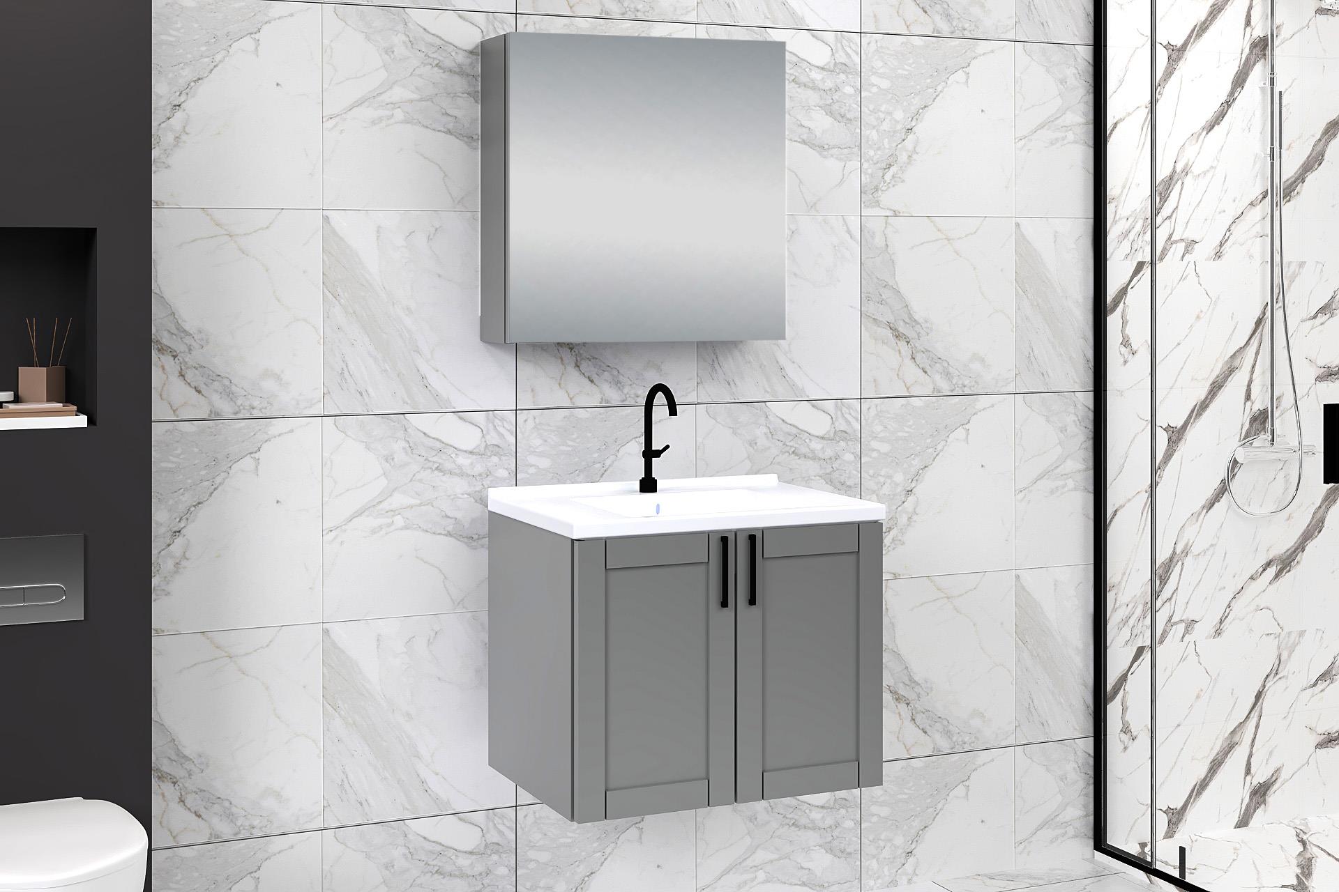 65 cm Riva Banyo Dolabı