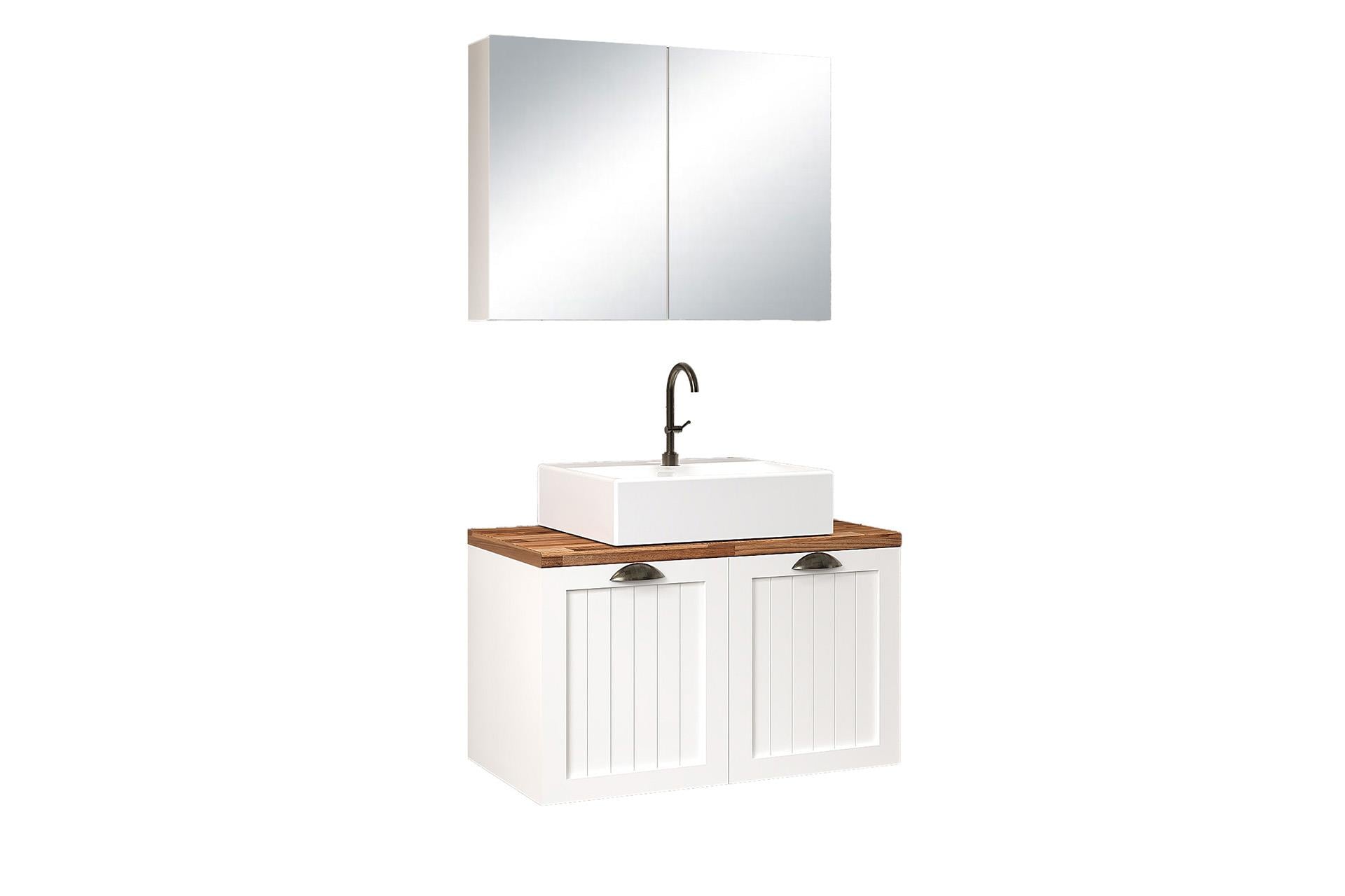 80 cm Aren Banyo Dolabı